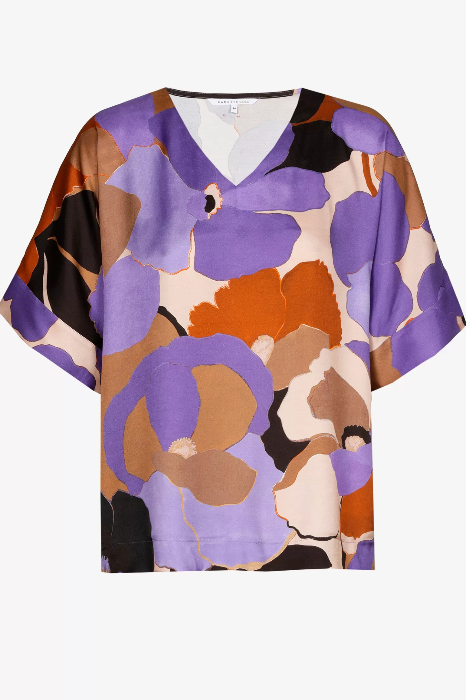 Blouse met bloemenprint-Xandres Store