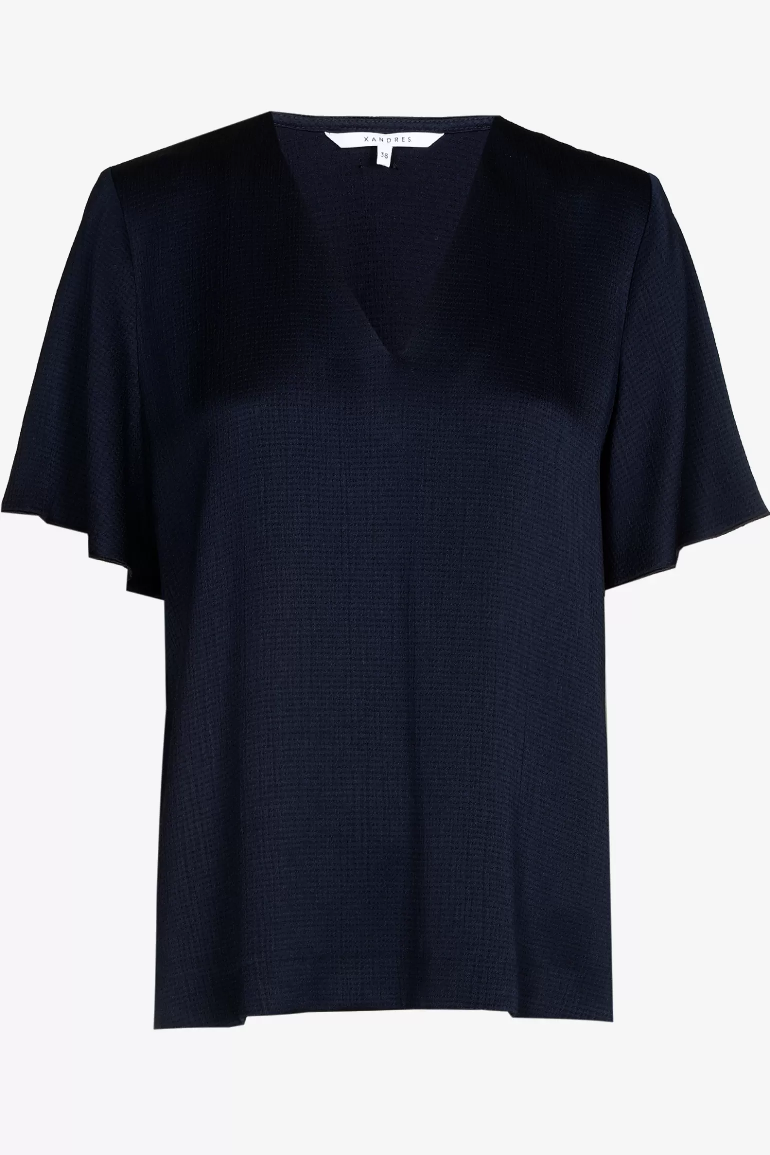 Blouse met korte mouwen-Xandres Clearance