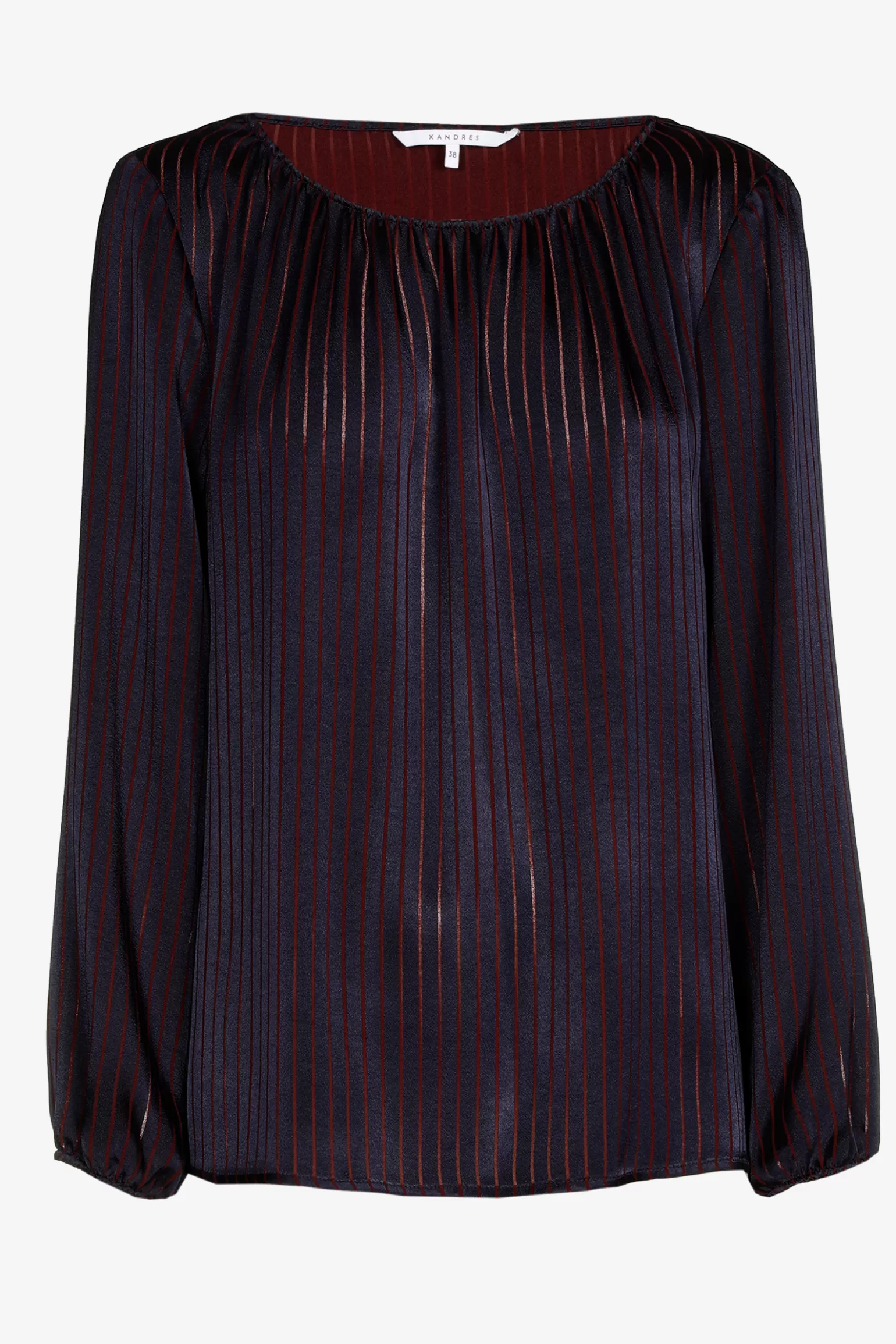 Blouse met strepen-Xandres Shop