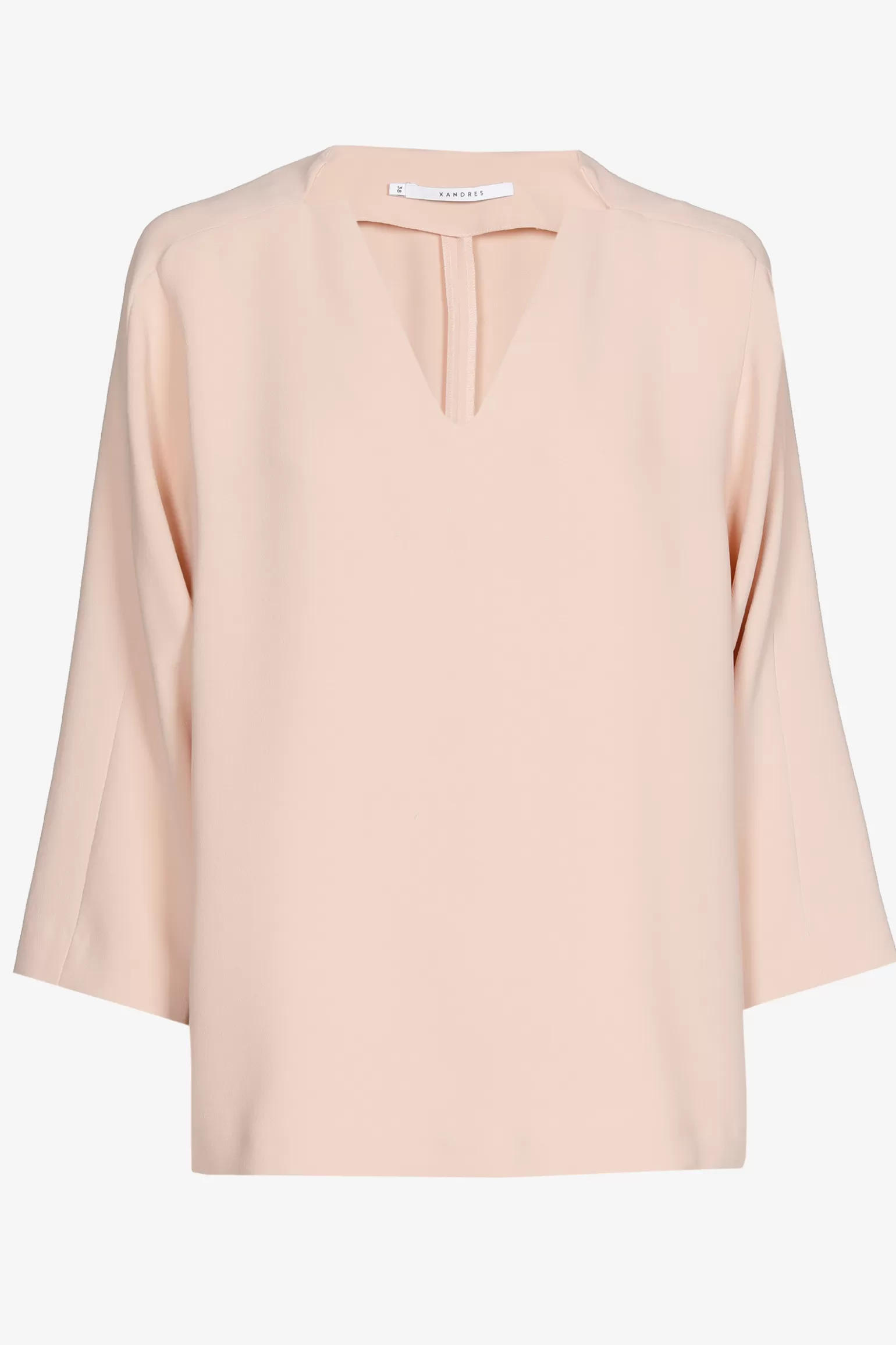 Blouse met V-hals-Xandres Fashion