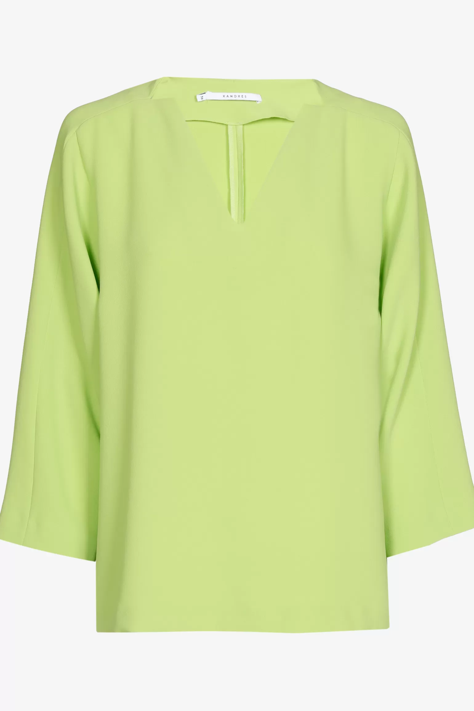 Blouse met V-hals-Xandres Store