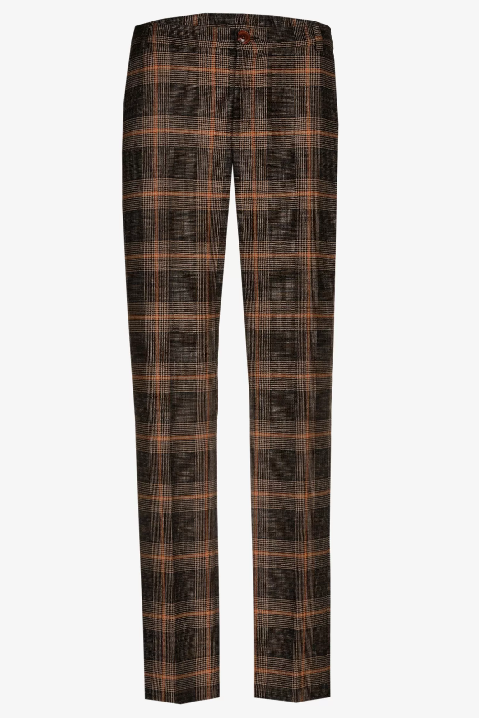 Broek met grote ruitenprint-Xandres Hot