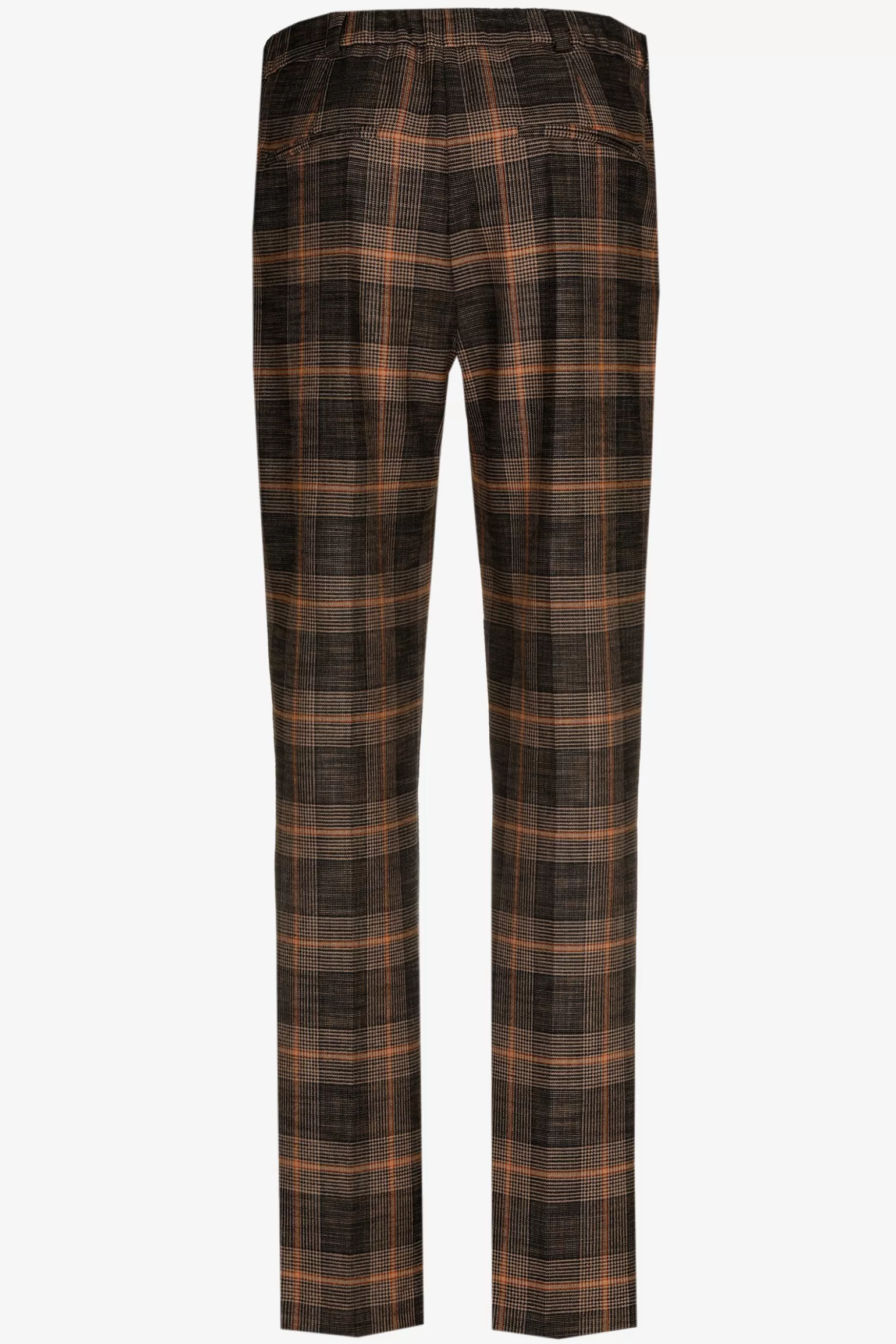 Broek met grote ruitenprint-Xandres Hot
