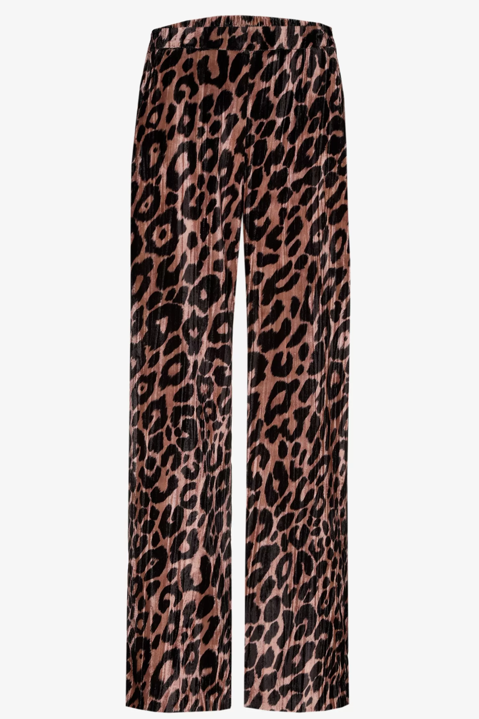 Broek met luipaardprint-Xandres Discount