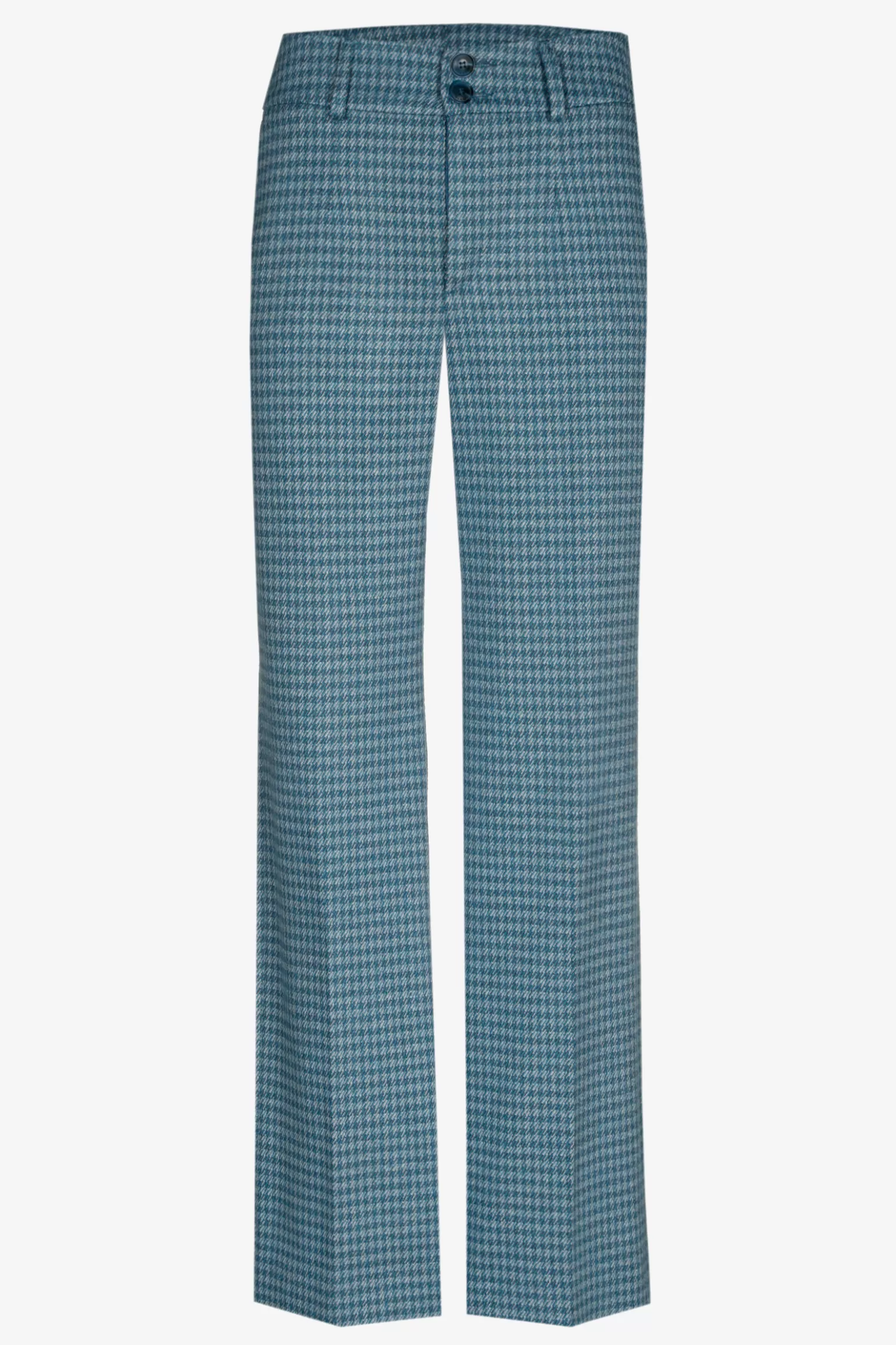 Broek met pied-de-poule print-Xandres Outlet