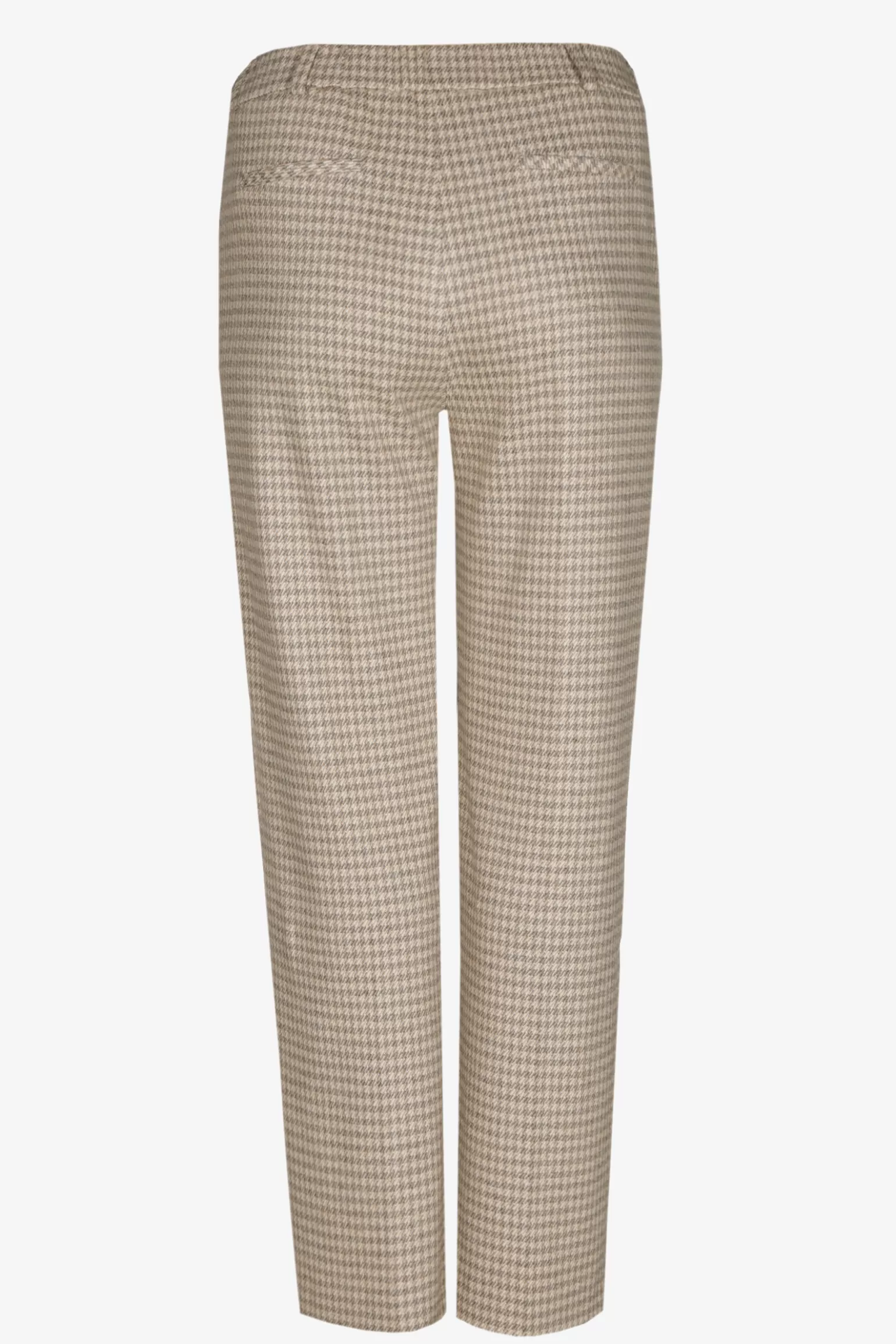 Broek met pied-de-poule print-Xandres Fashion
