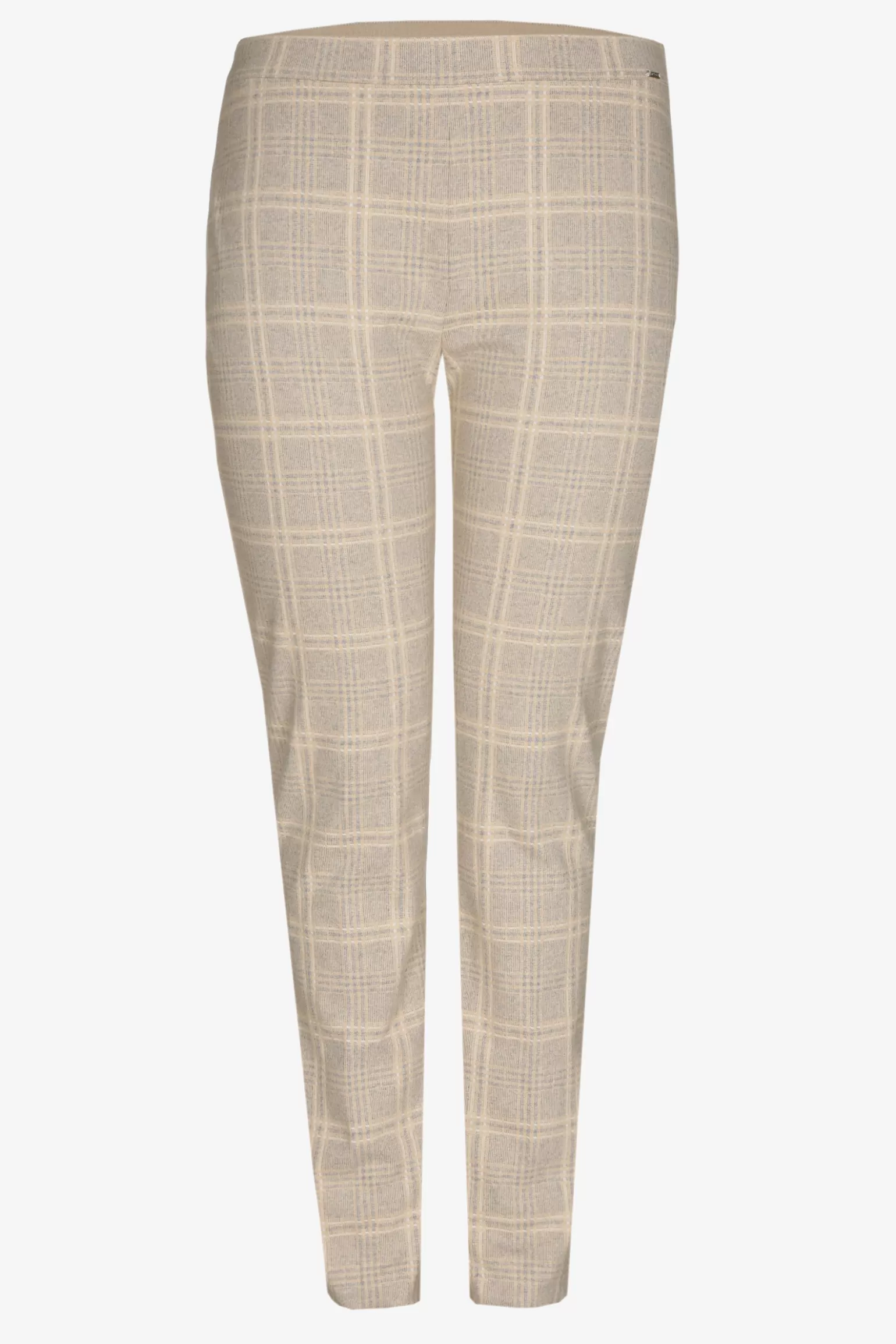 Broek met ruitenprint-Xandres Shop