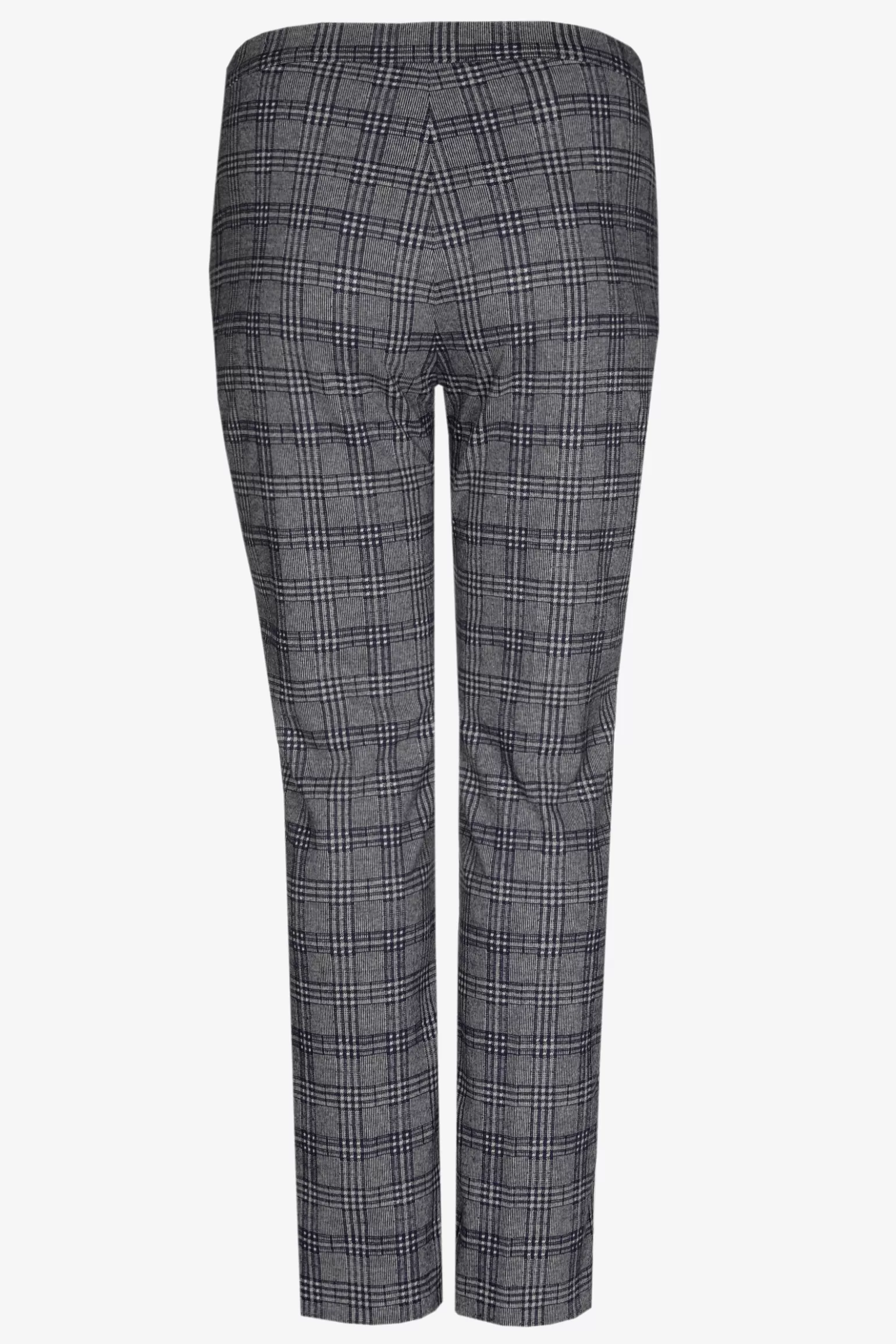 Broek met ruitenprint-Xandres Online