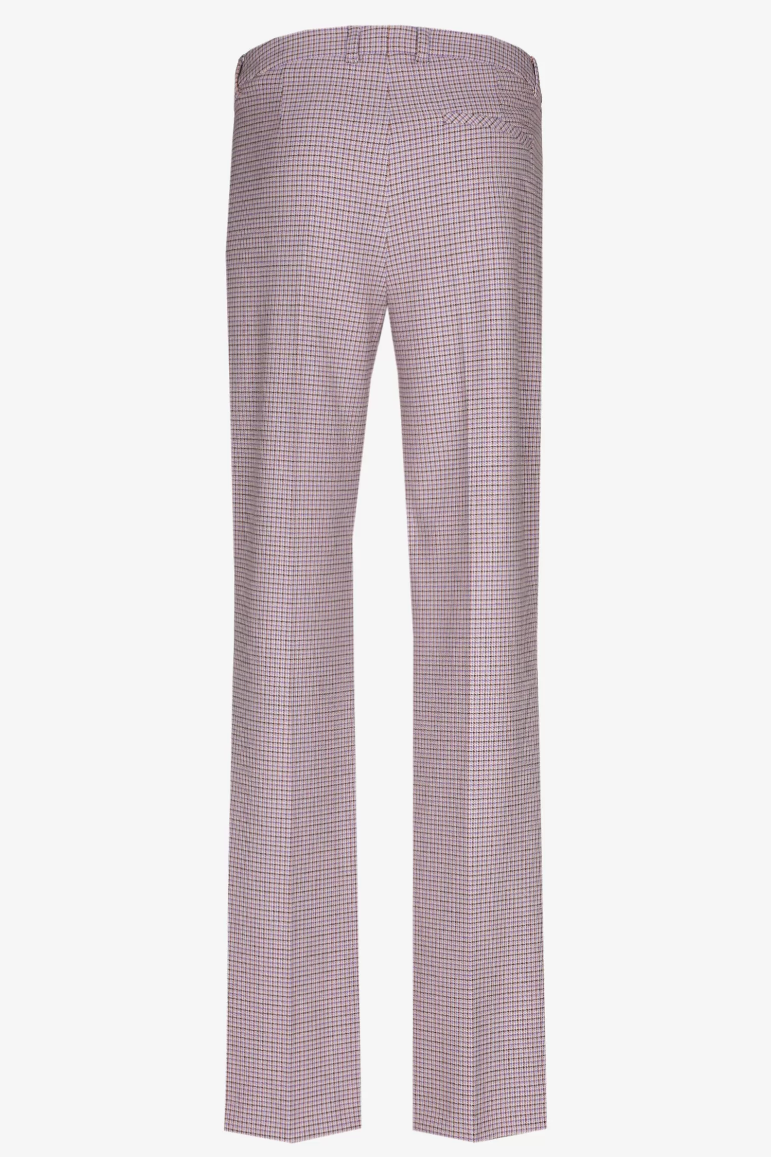 Broek met subtiele ruitenprint-Xandres Cheap