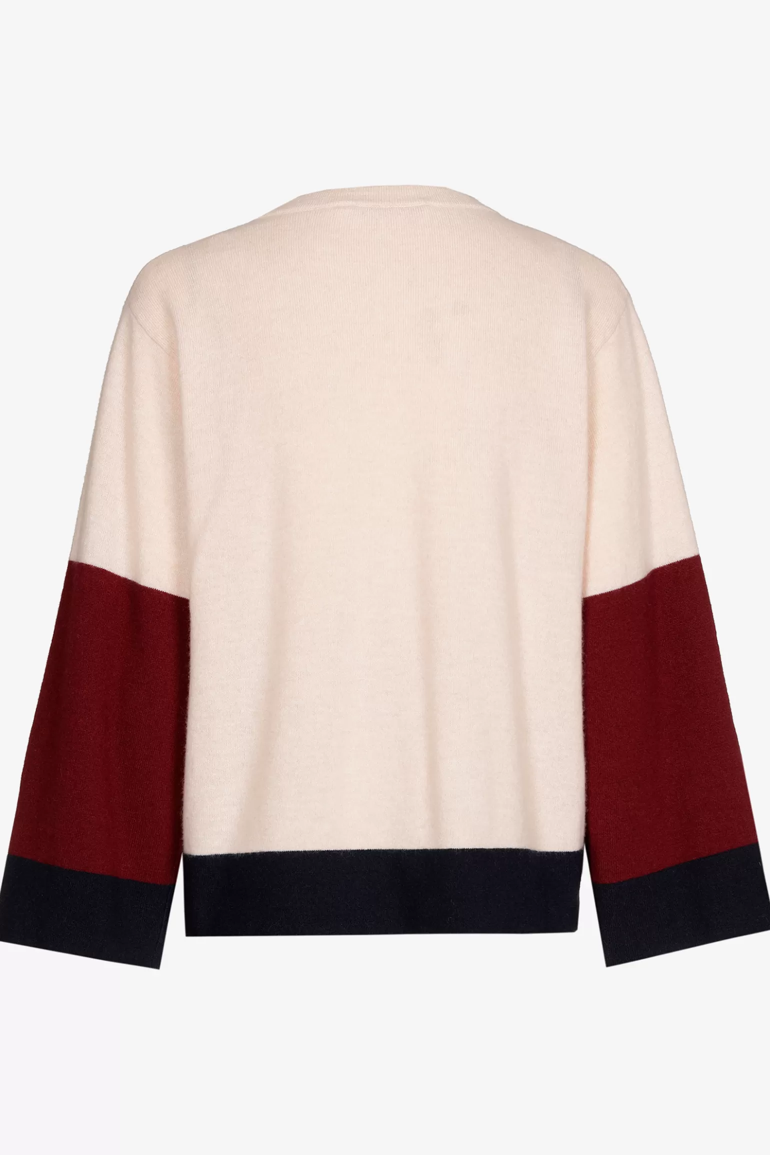 Colorblock pull met V-hals-Xandres Sale