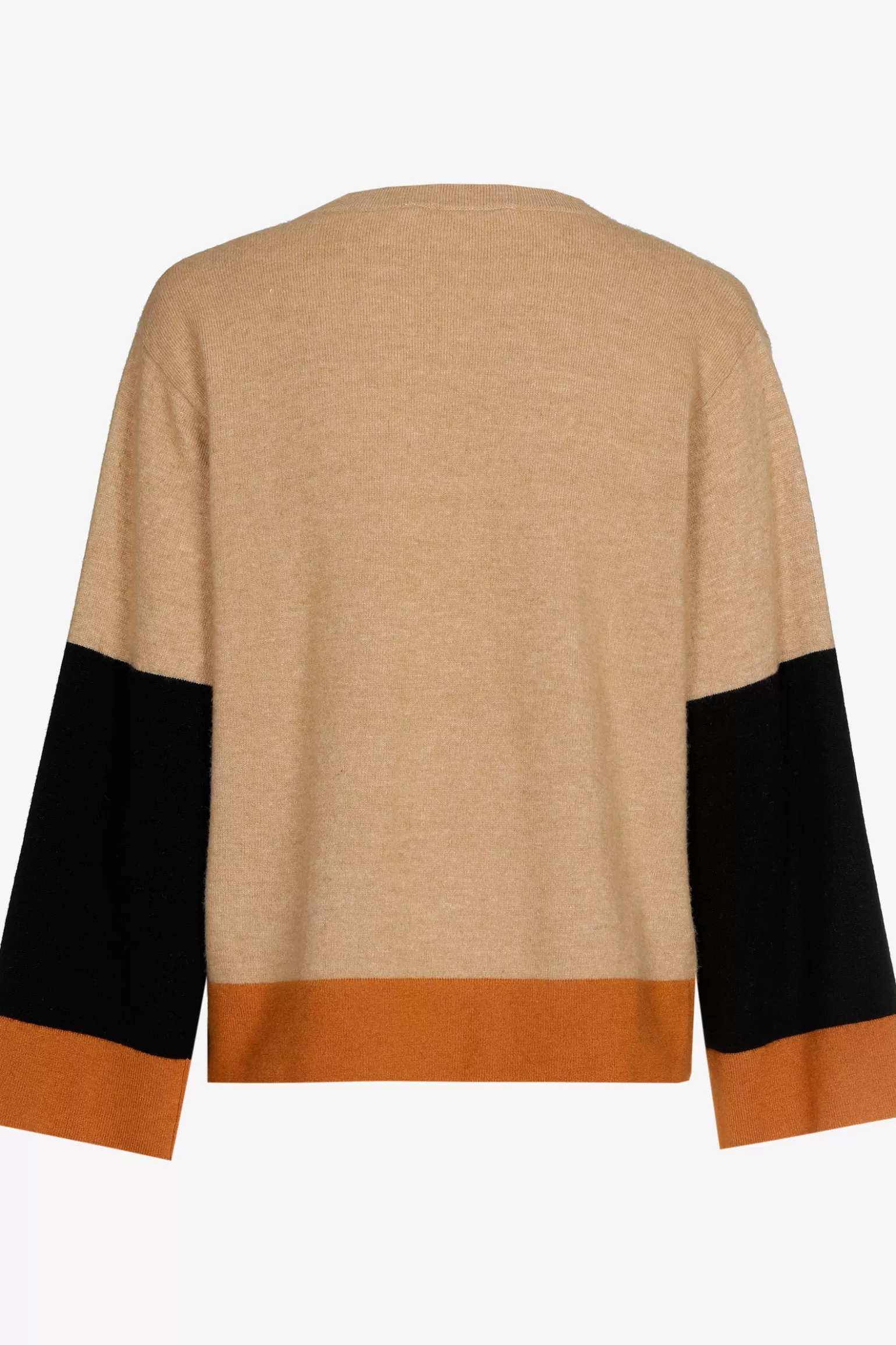 Colorblock pull met V-hals-Xandres Cheap