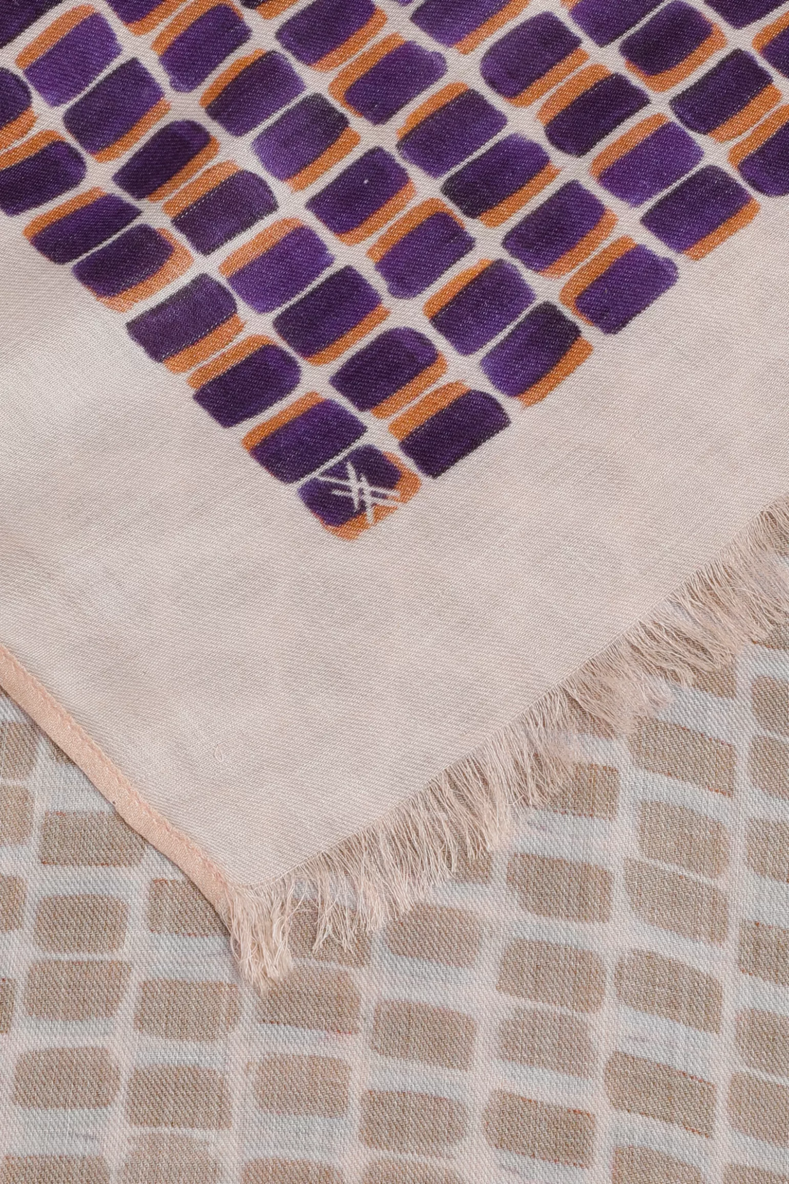 Colorblock sjaal-Xandres Sale