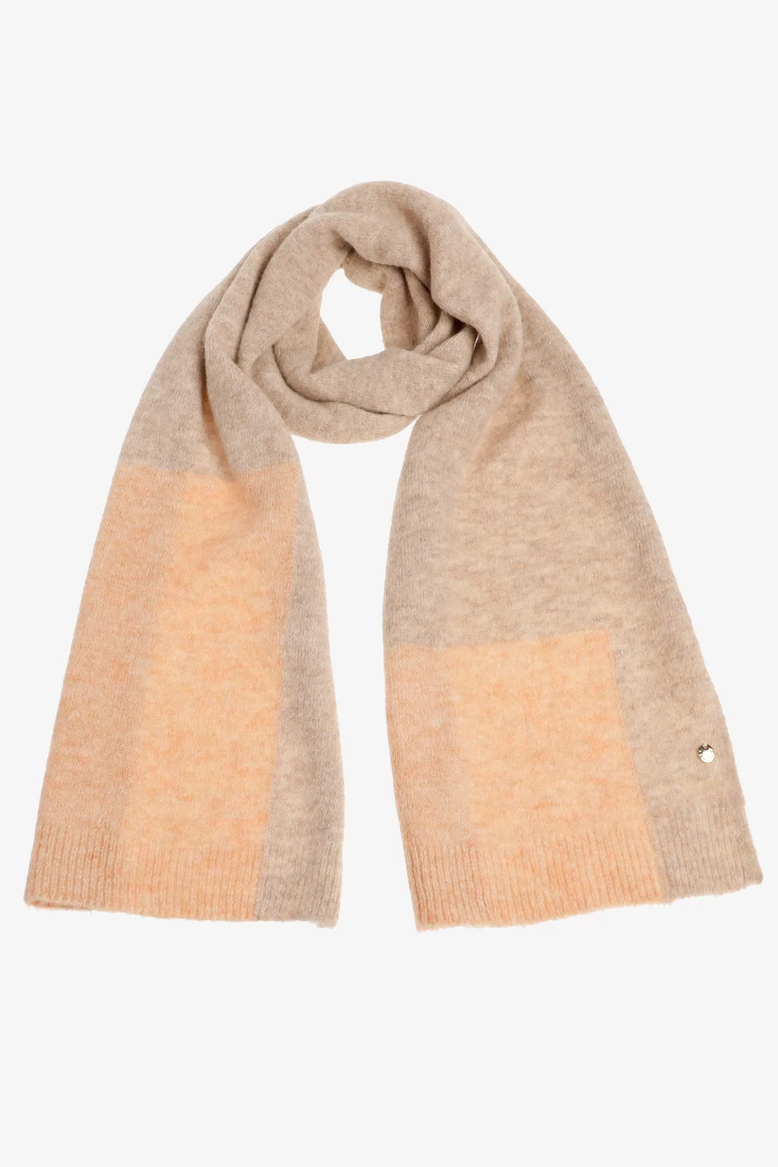 Colorblock sjaal van wolmix-Xandres Cheap