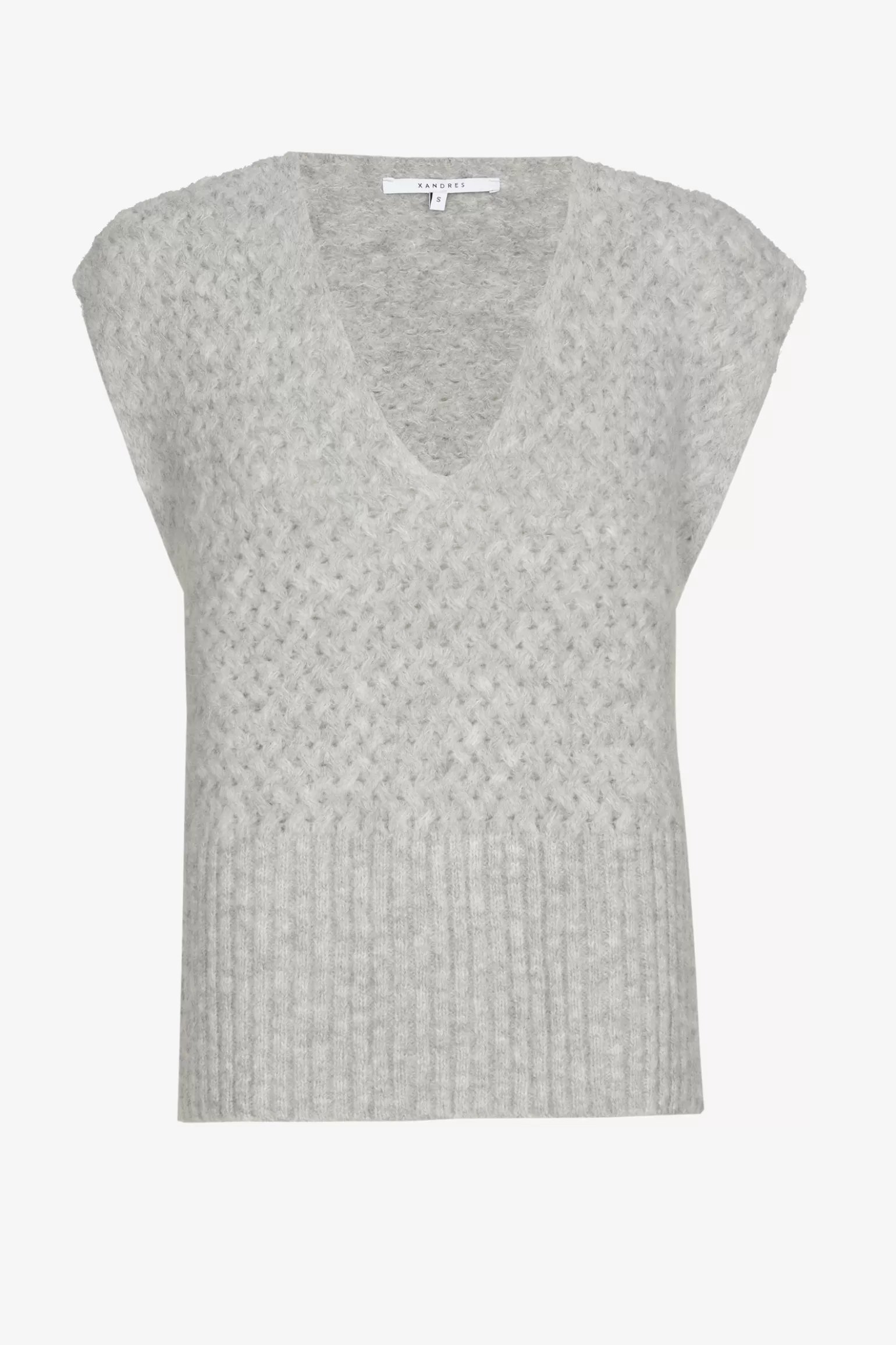 Debardeur van wolmix-Xandres Shop