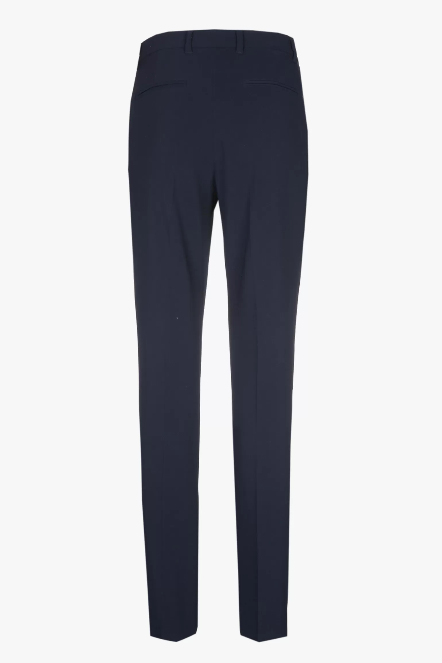 Donkerblauwe kreukvrije chino-Xandres Best Sale