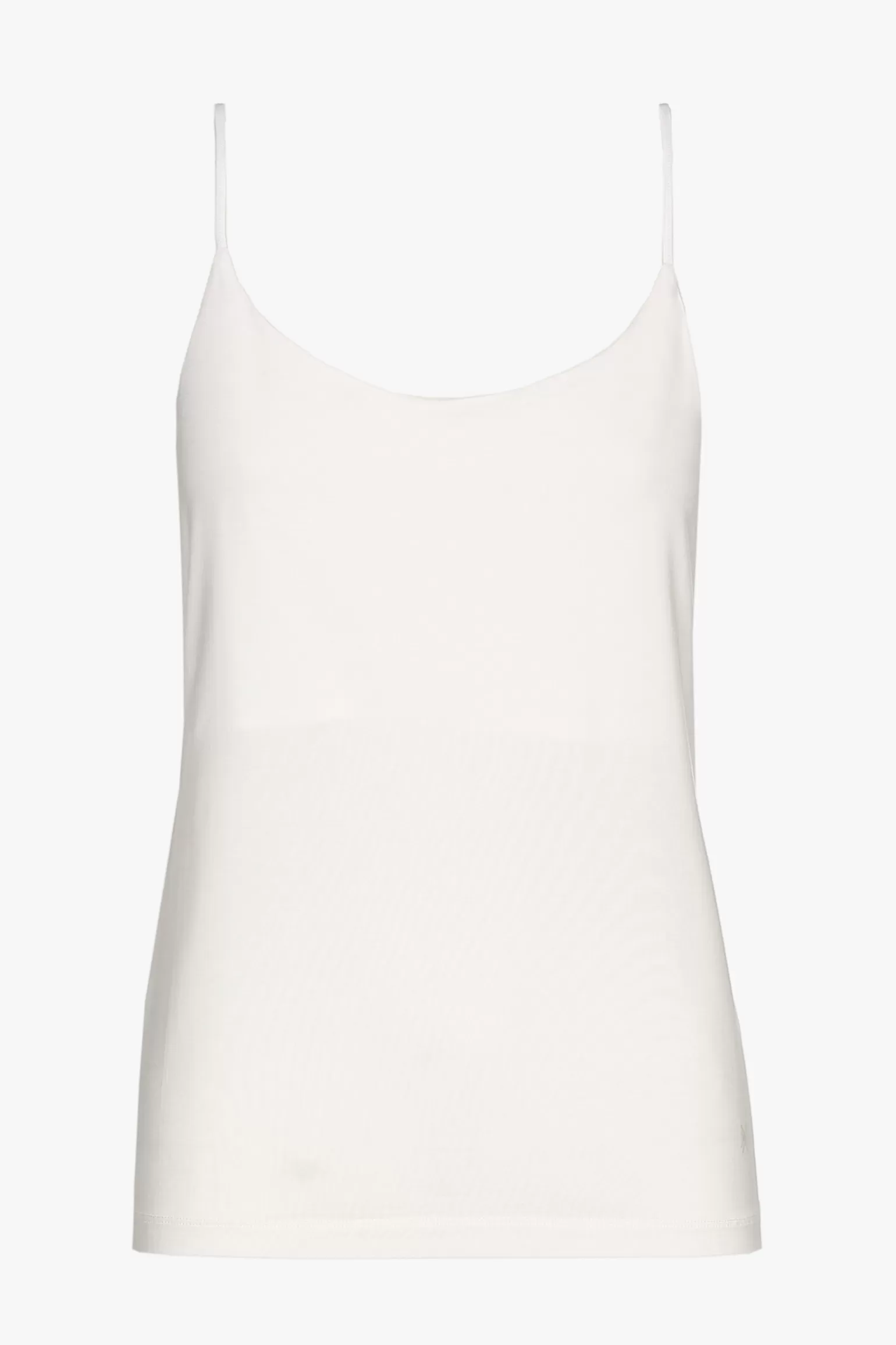 Ecru top met spaghettibandjes-Xandres New