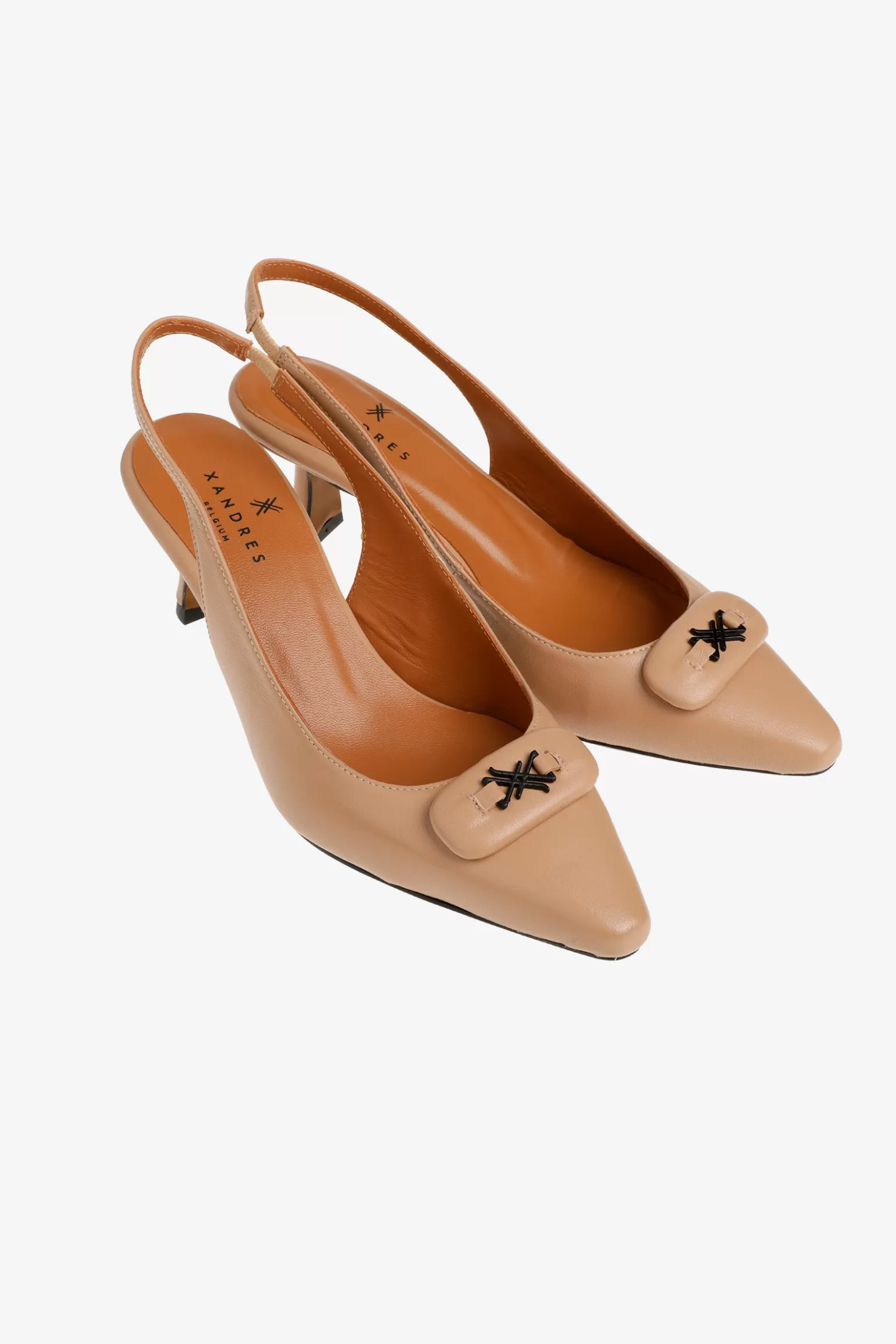 Elegante lederen hakken-Xandres Clearance