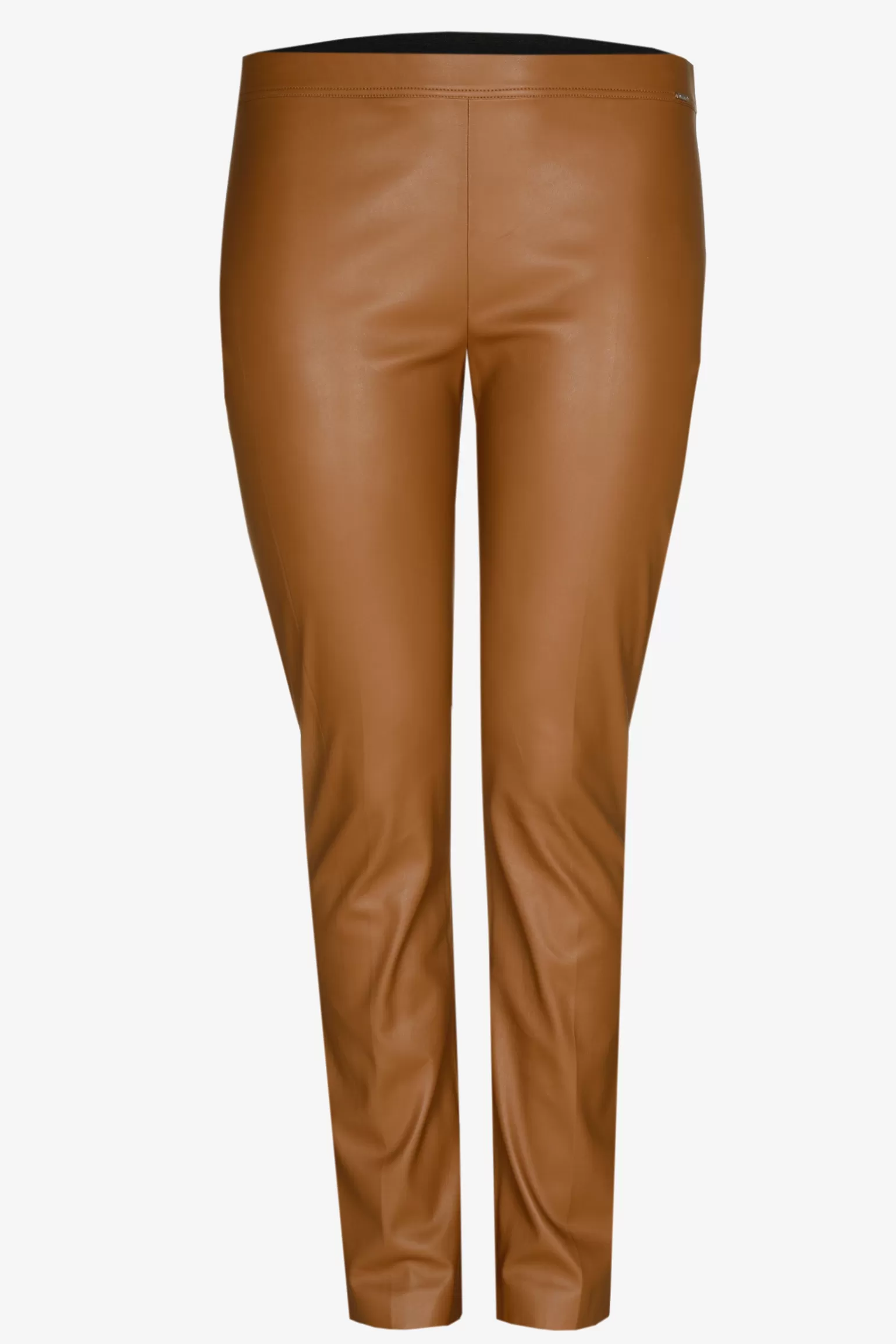Faux leather broek met elastiek-Xandres Clearance