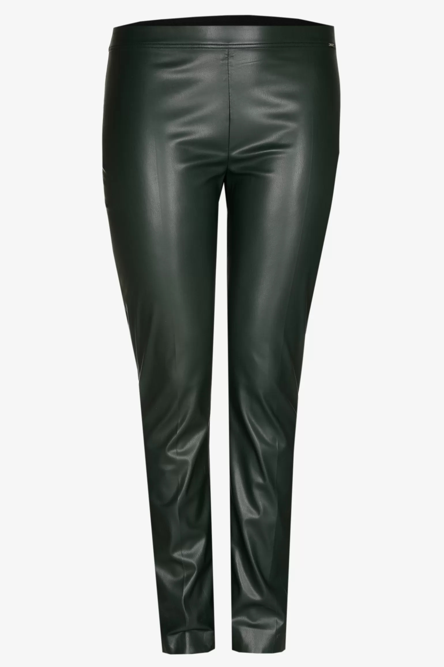 Faux leather broek met elastiek-Xandres Hot
