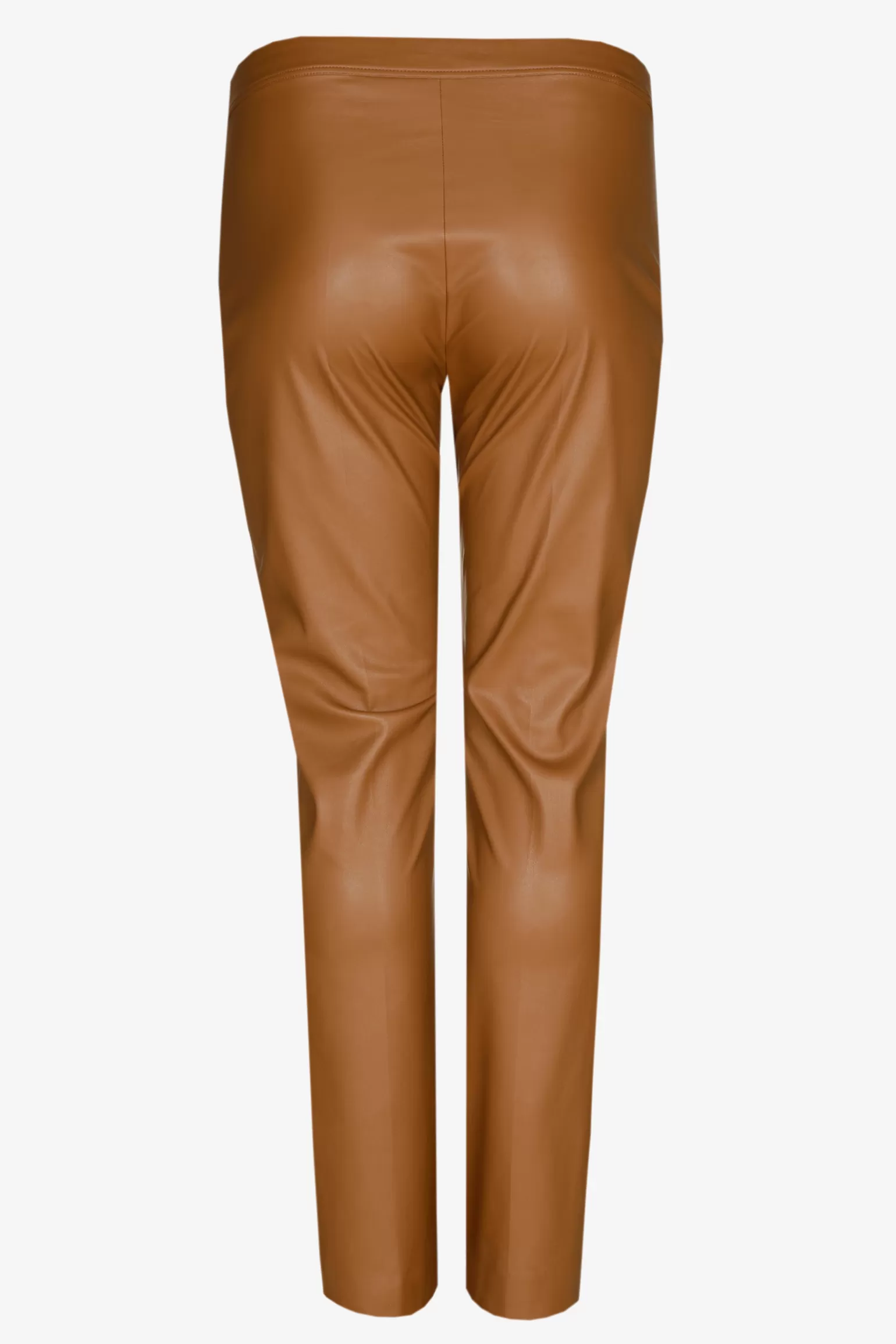 Faux leather broek met elastiek-Xandres Clearance