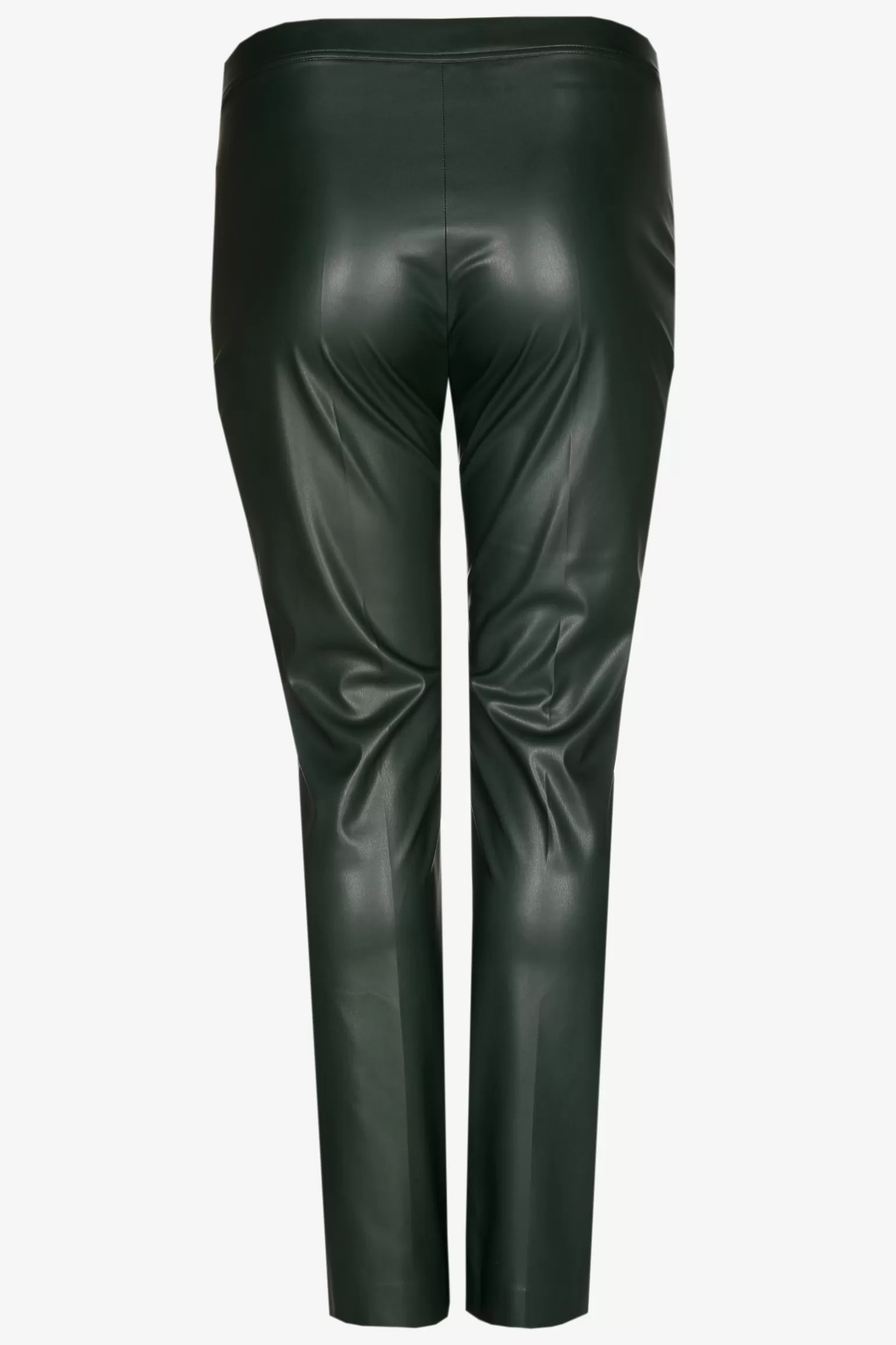 Faux leather broek met elastiek-Xandres Hot