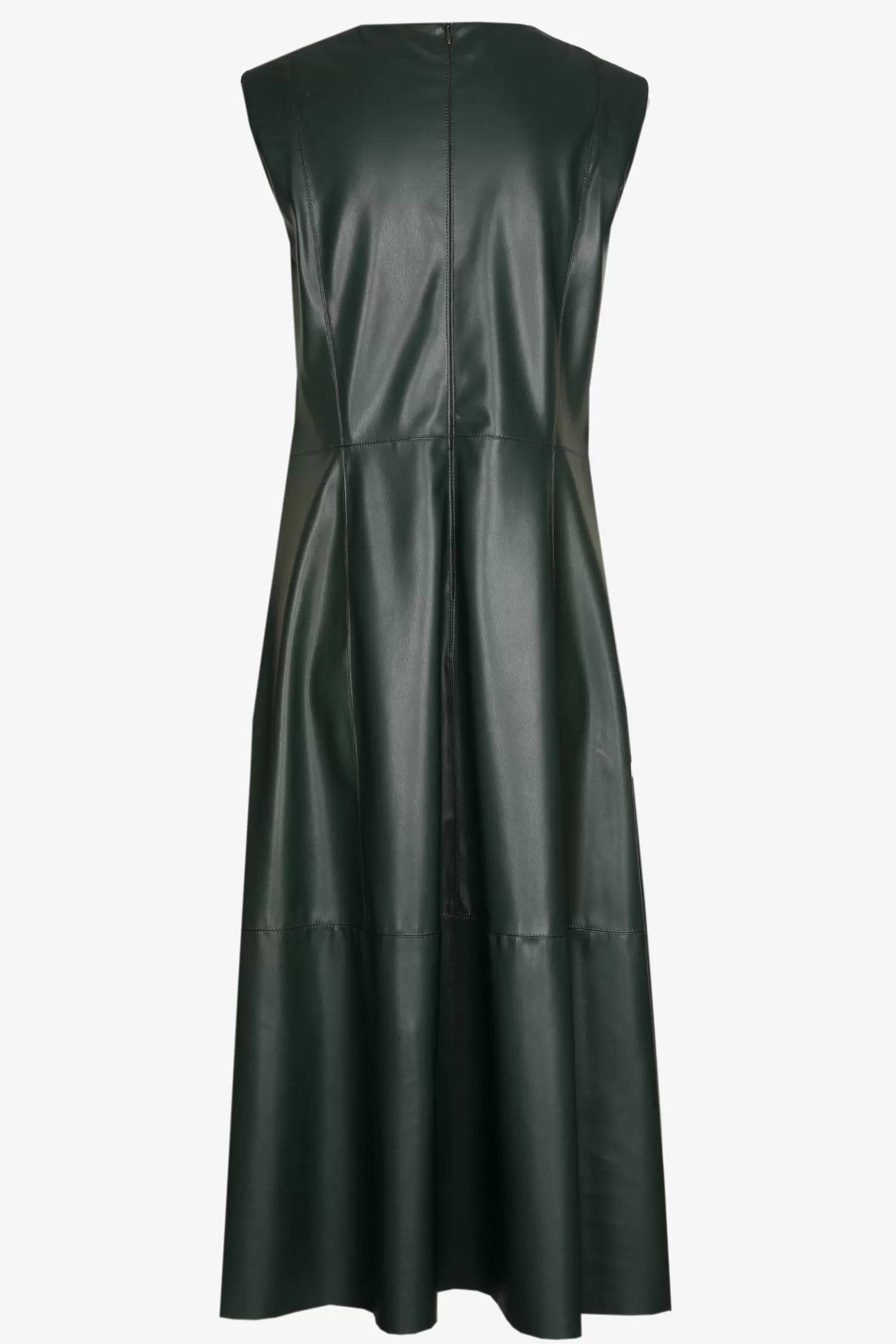 Faux lederen jurk-Xandres Sale