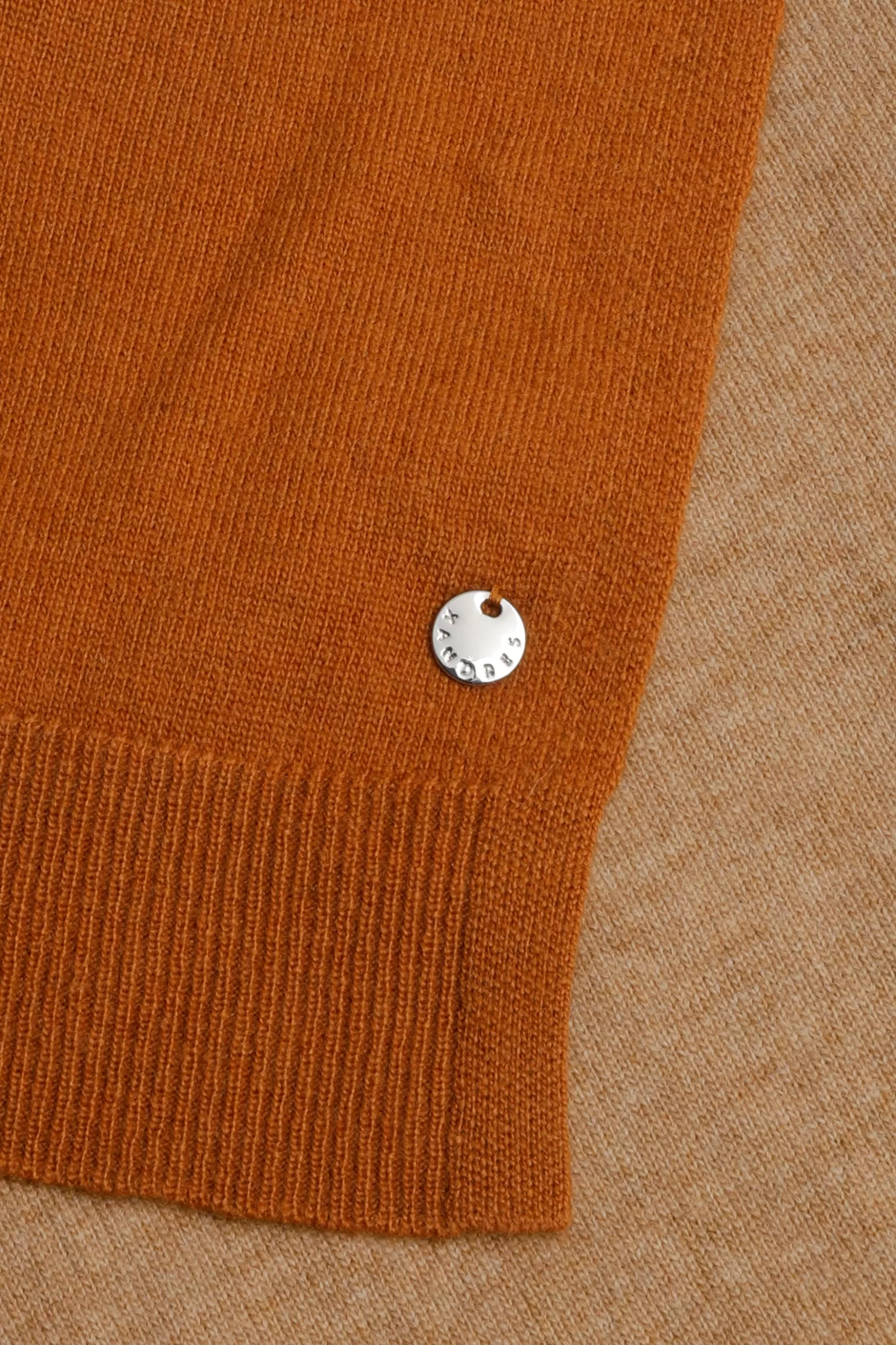 Fijngebreide colorblock sjaal-Xandres Fashion