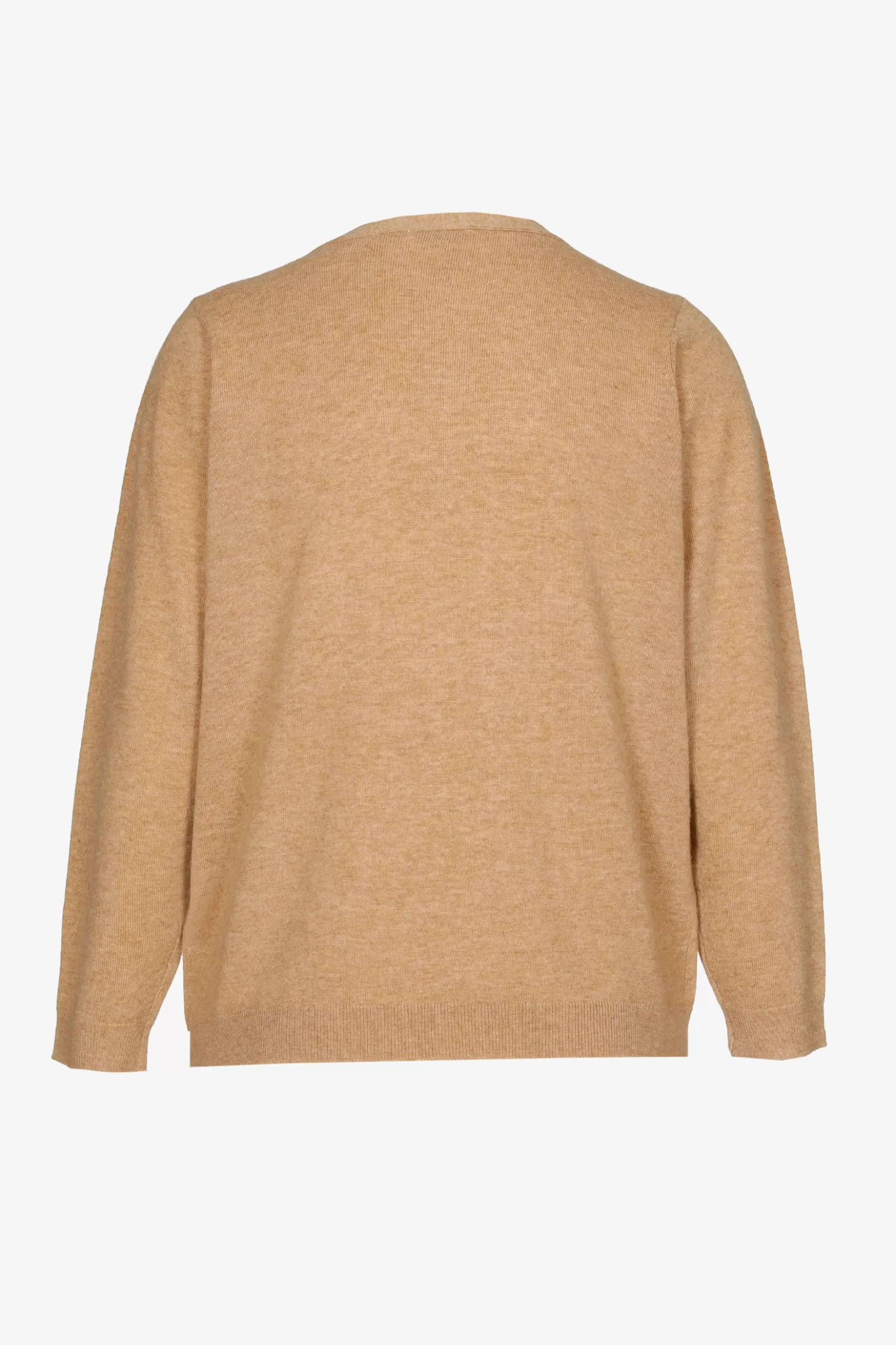 Fijngebreide pull met V-hals-Xandres Shop