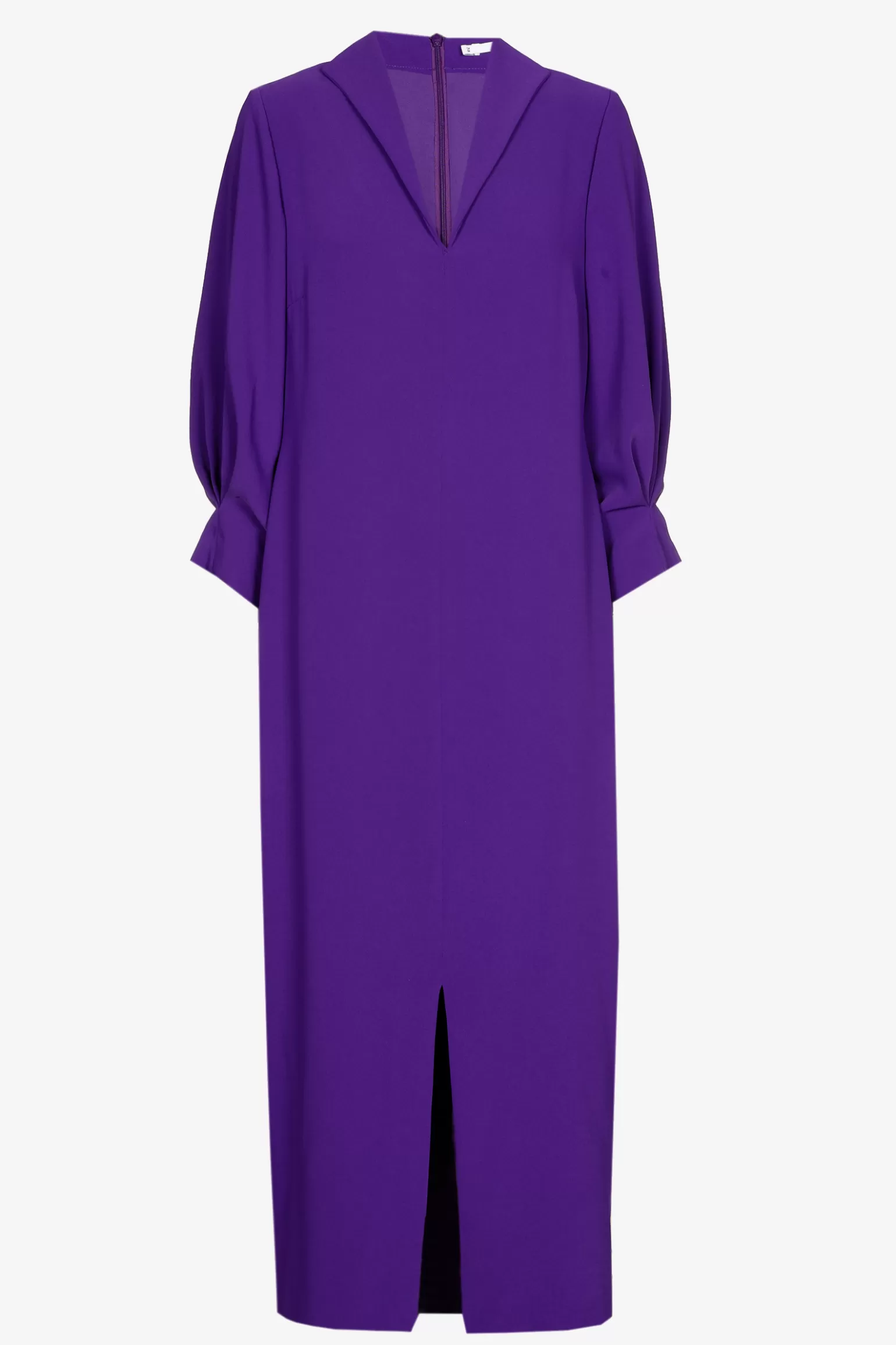 Gecentreerde jurk met V-hals-Xandres Cheap