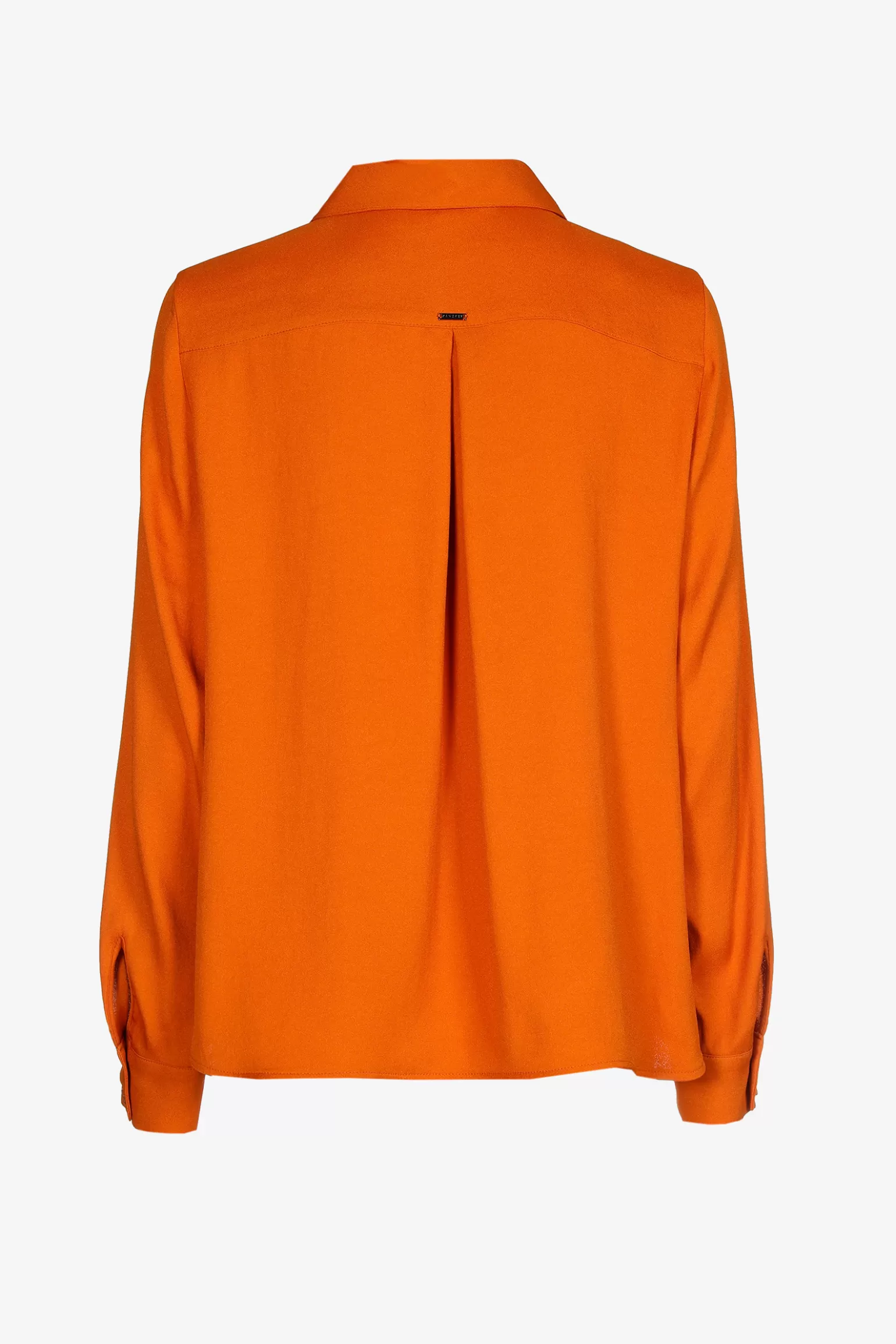 Geklede blouse met hemdkraag-Xandres Fashion