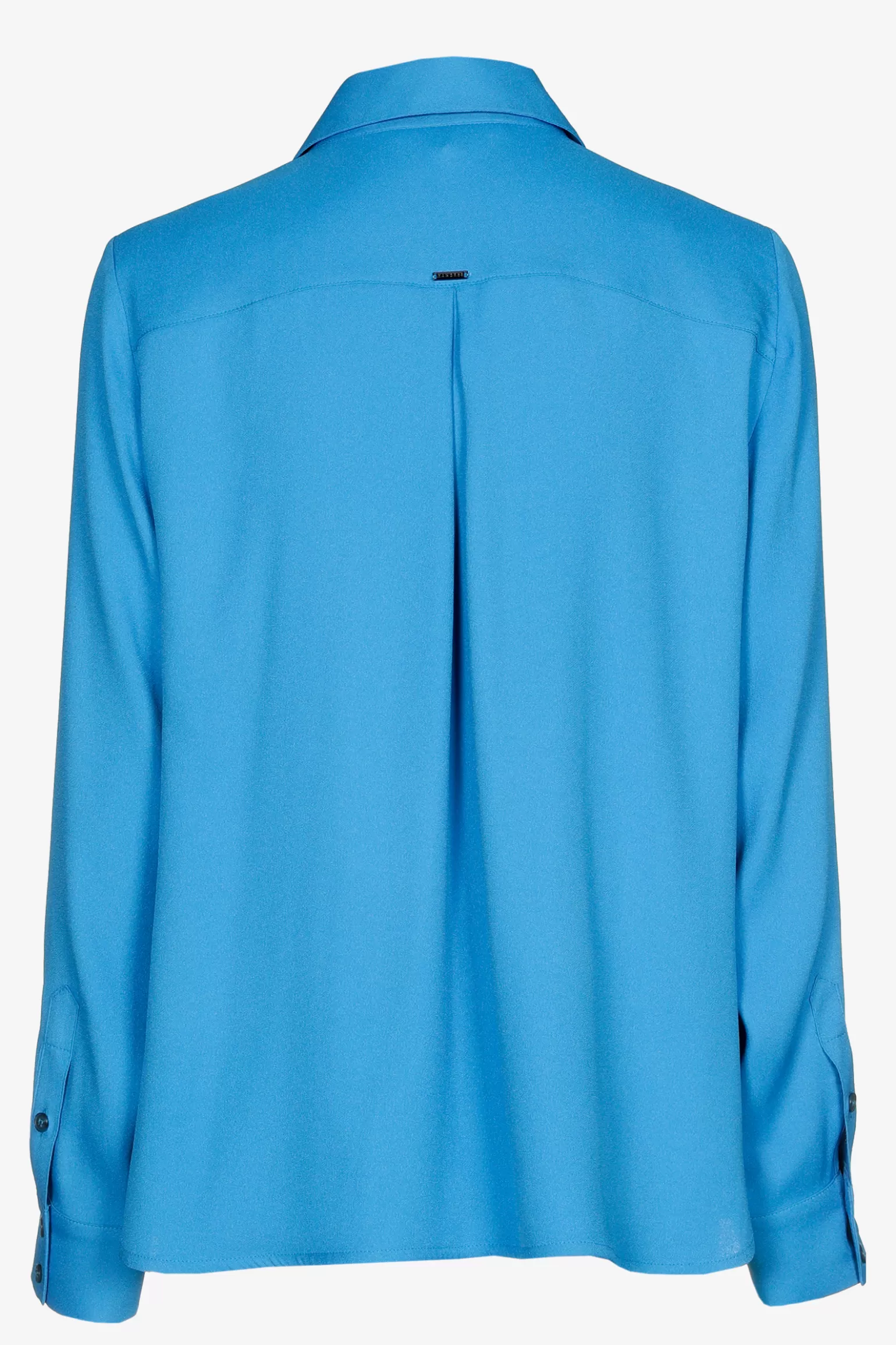 Geklede blouse met hemdkraag-Xandres Online
