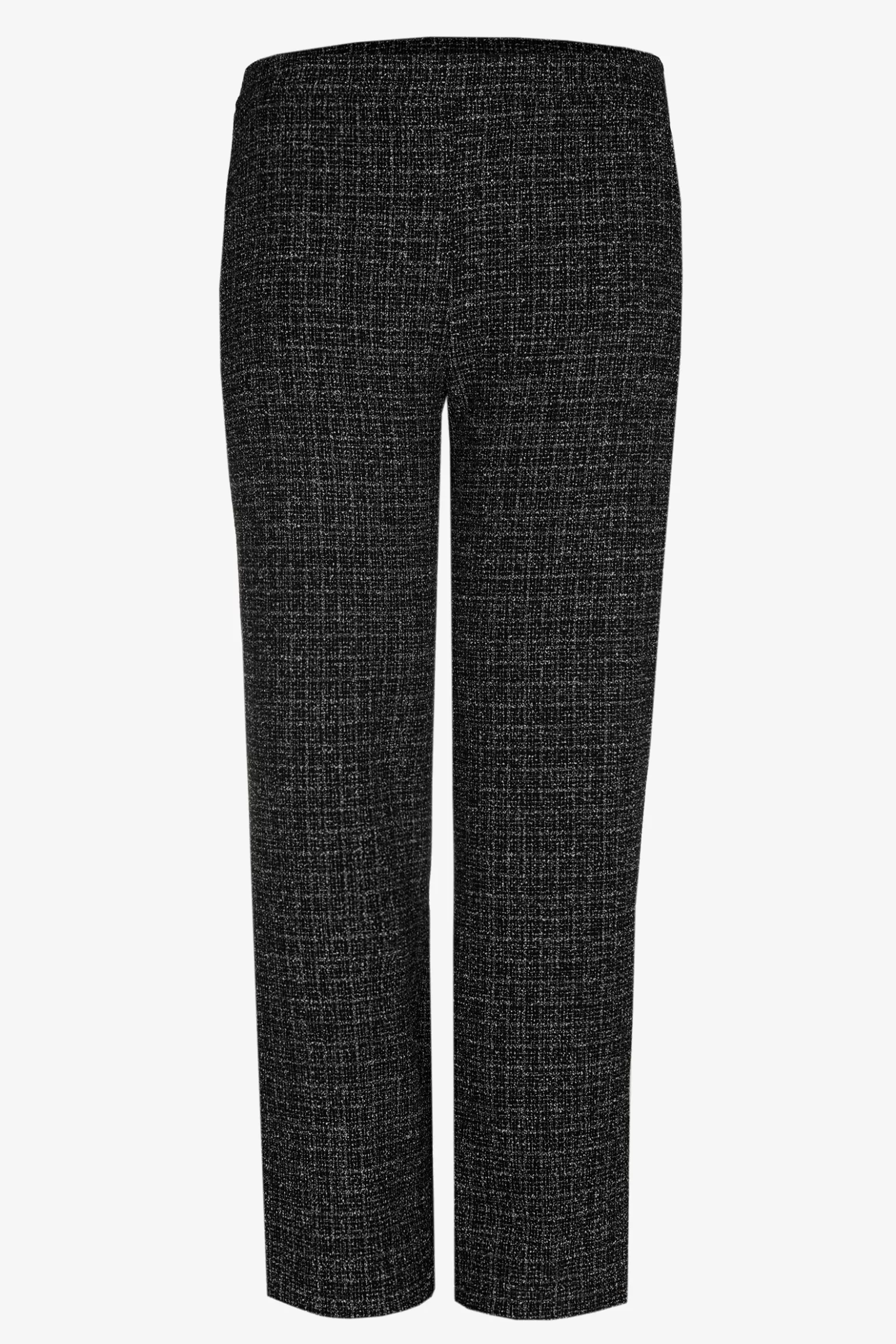 Geklede broek in bouclette-Xandres Fashion