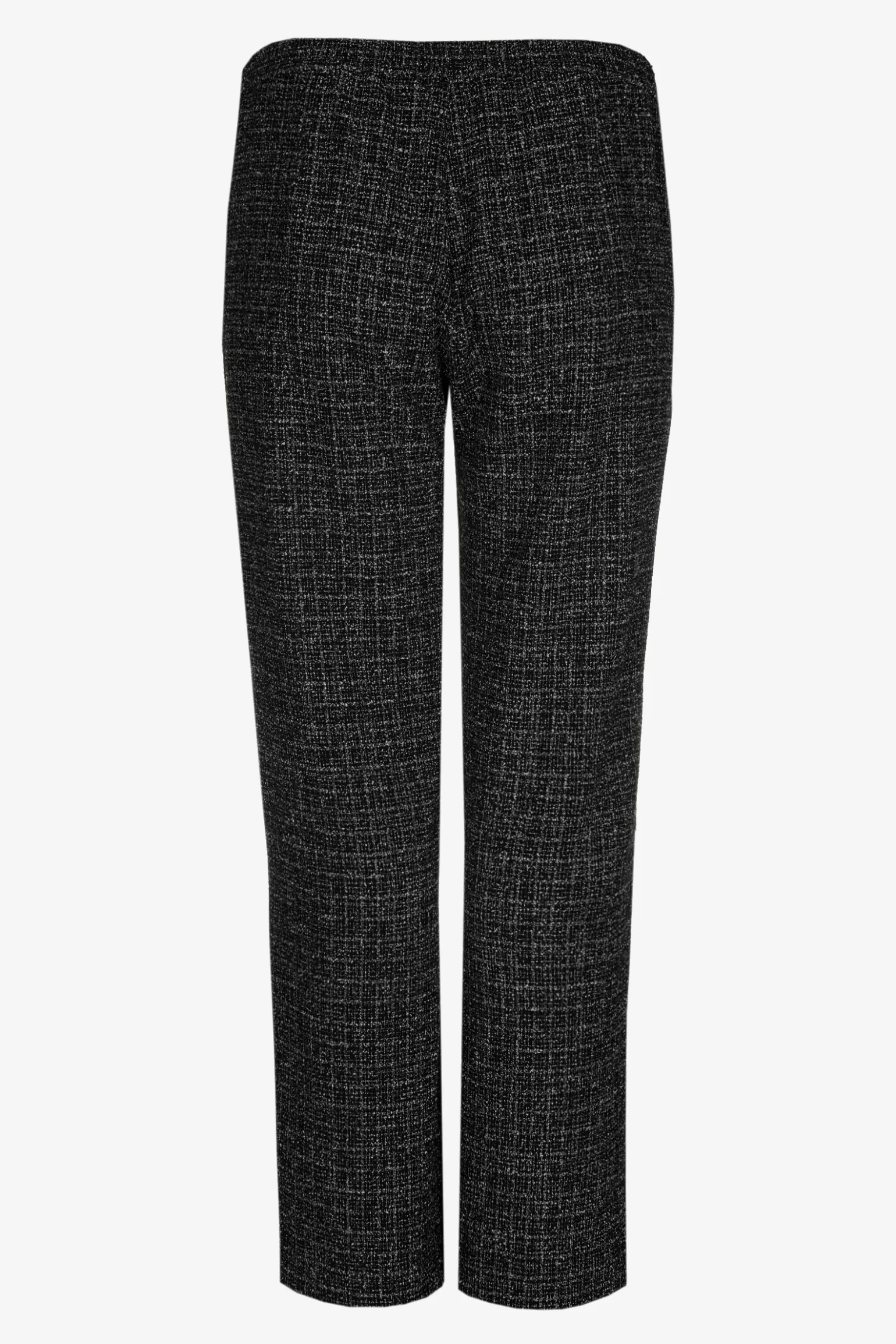 Geklede broek in bouclette-Xandres Fashion