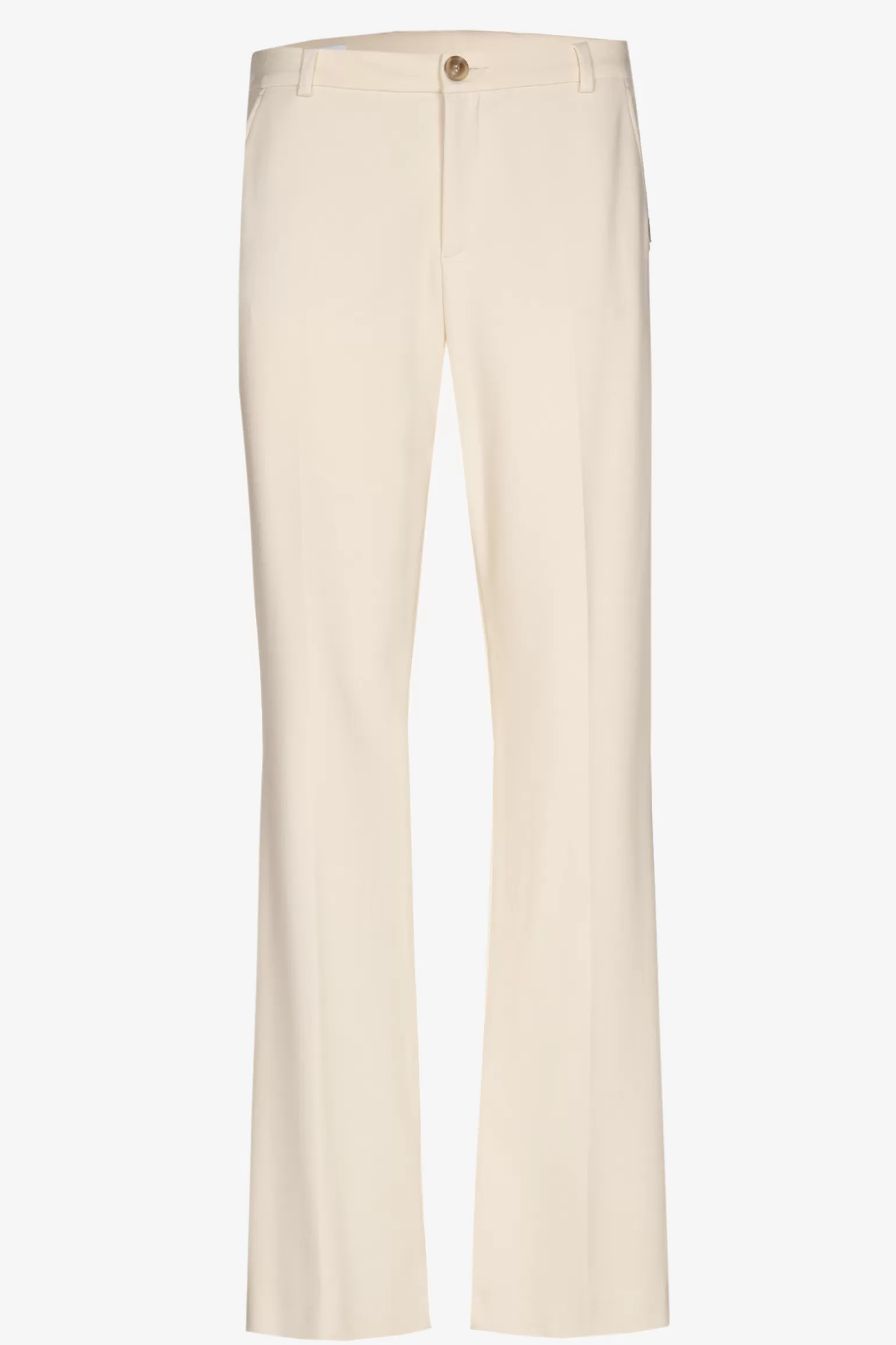 Geklede broek met rechte pijpen-Xandres Clearance