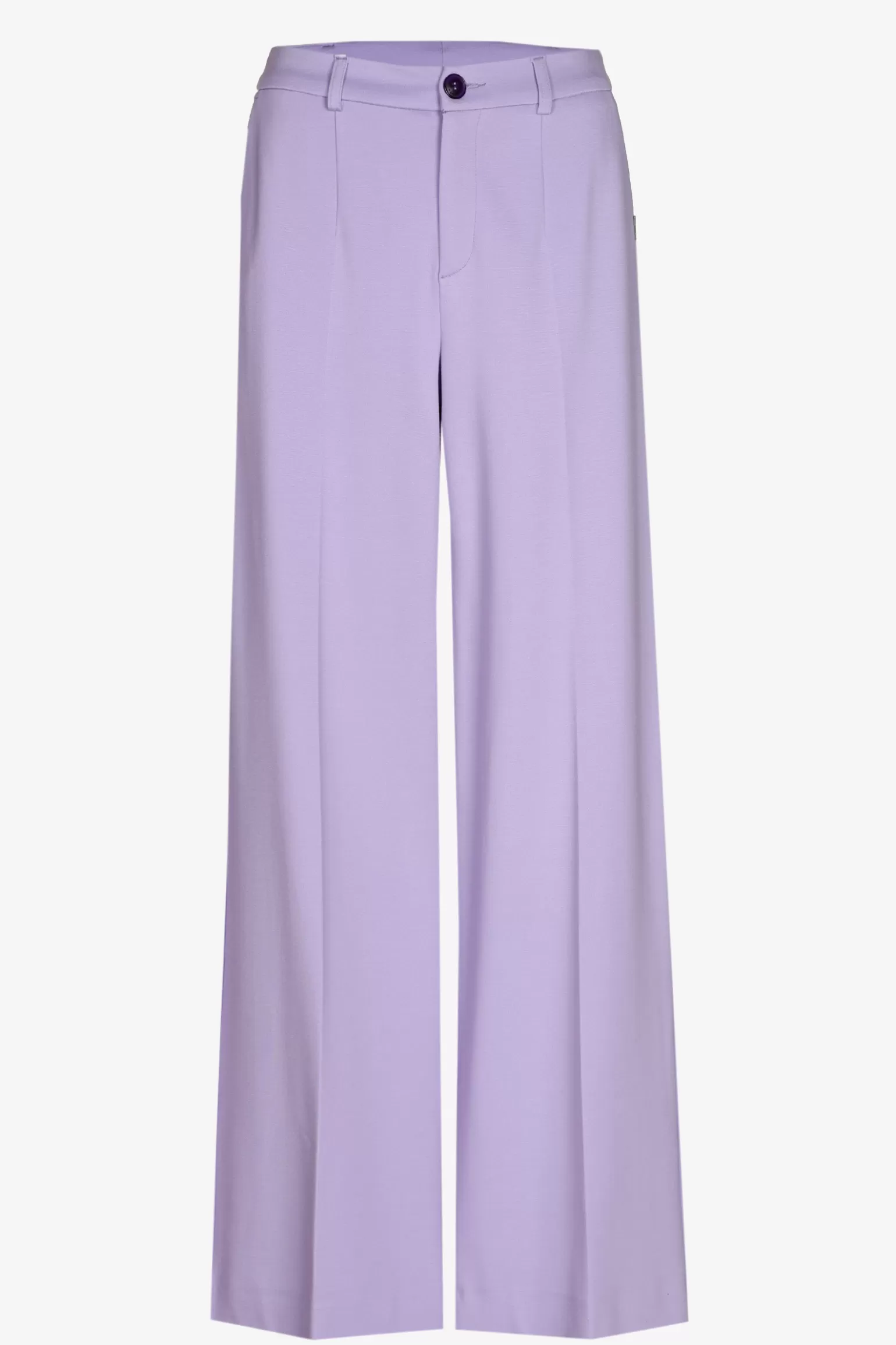 Geklede broek met wijde pijpen-Xandres Online