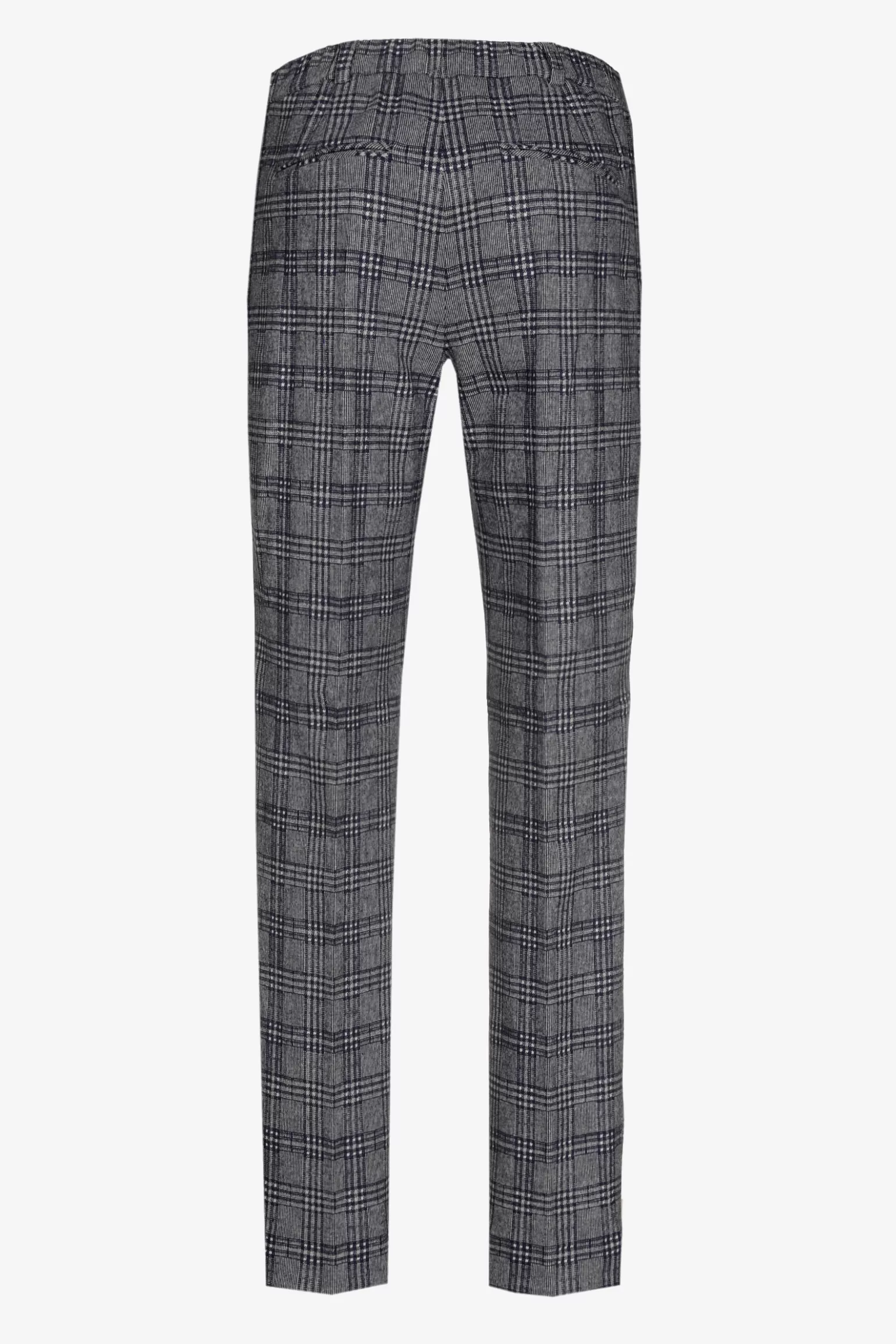 Geruite broek met smalle pijpen-Xandres Store