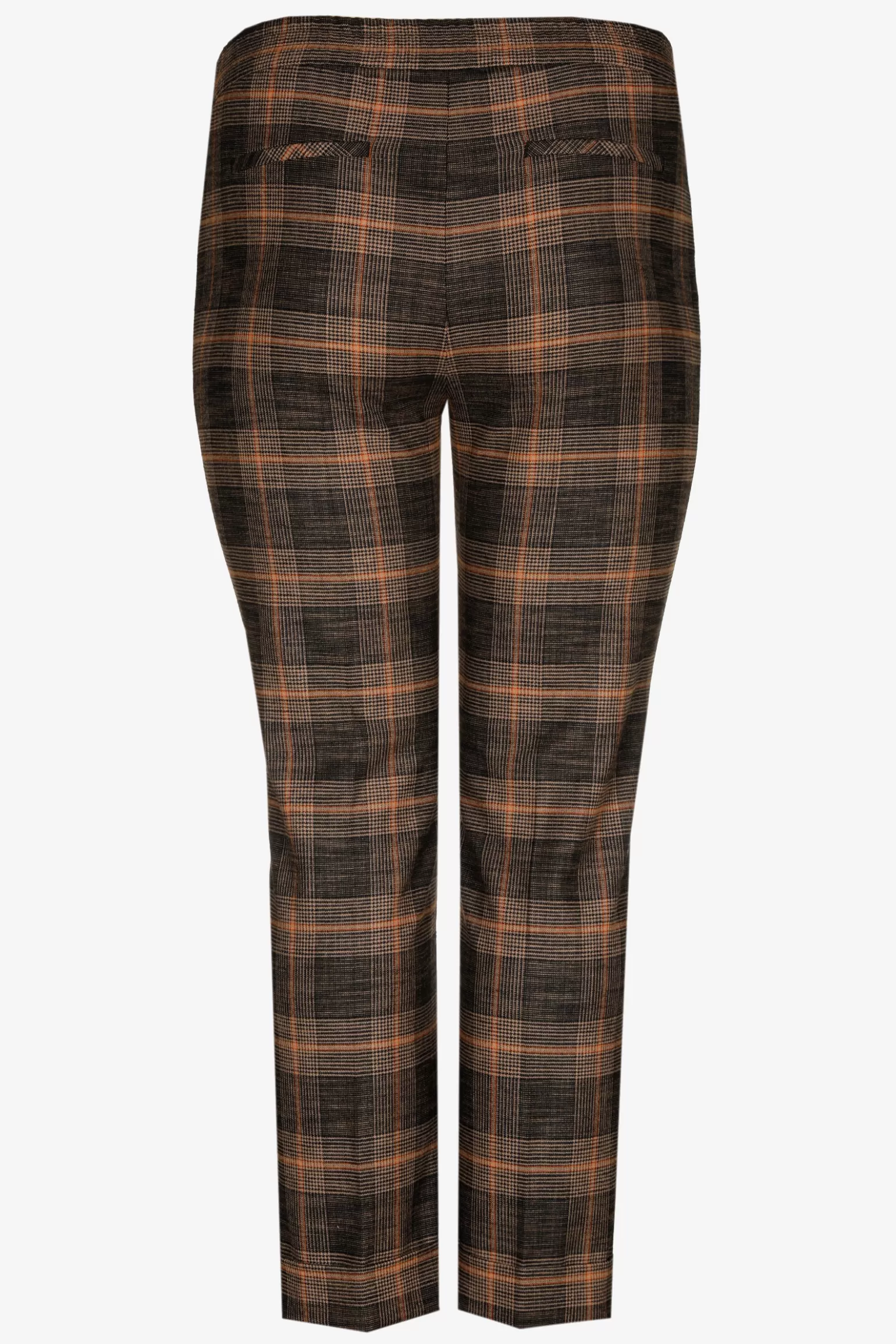 Geruite broek met smalle pijpen-Xandres Best