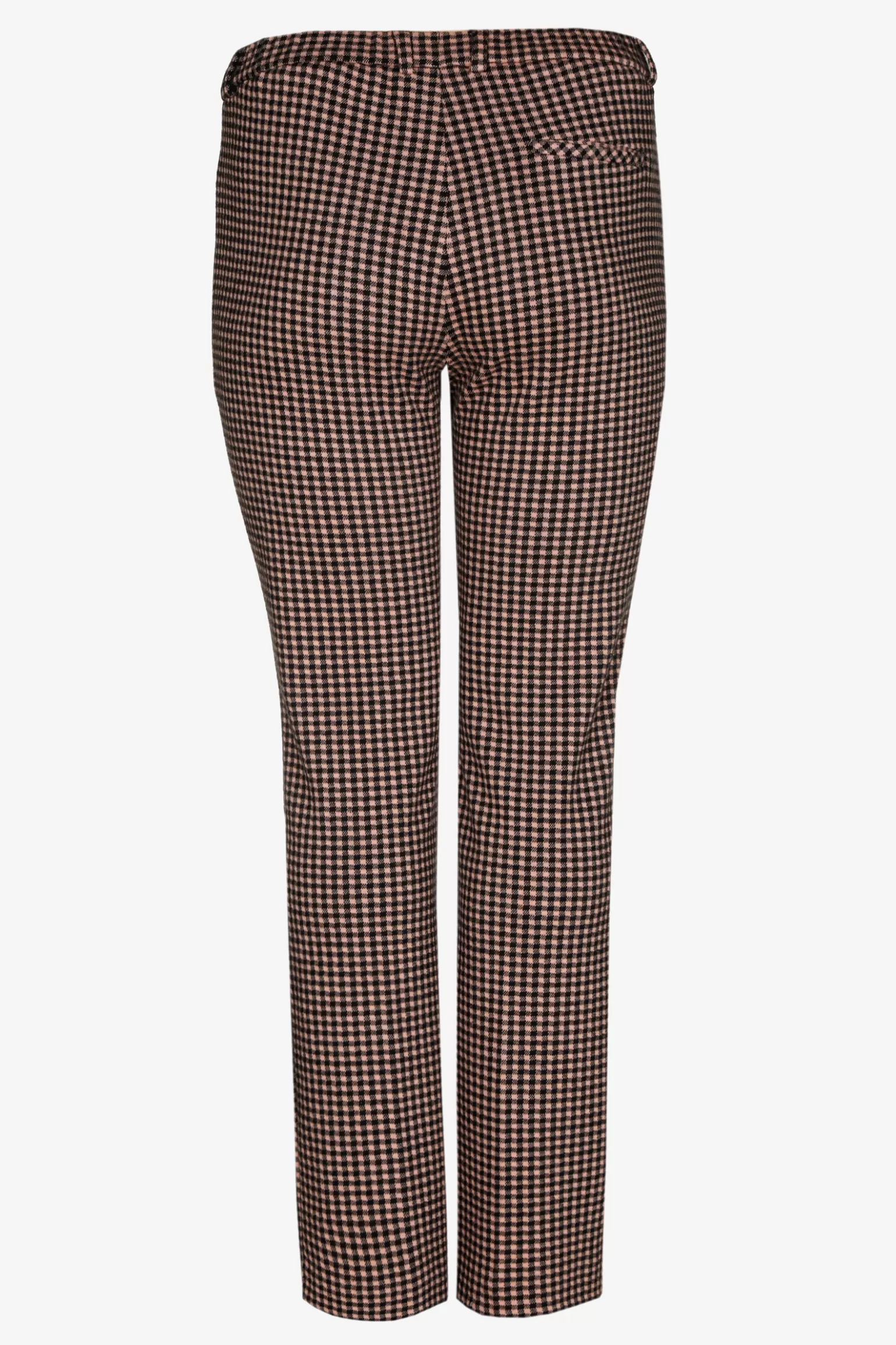 Geruite broek met smalle pijpen-Xandres Best