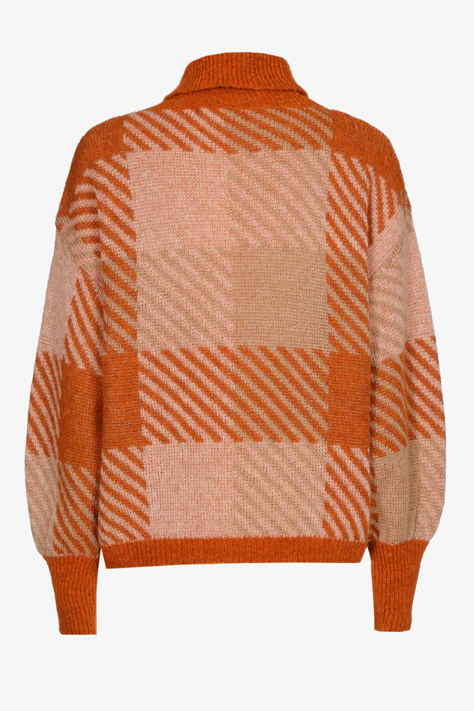Geruite trui met alpacawol-Xandres Discount