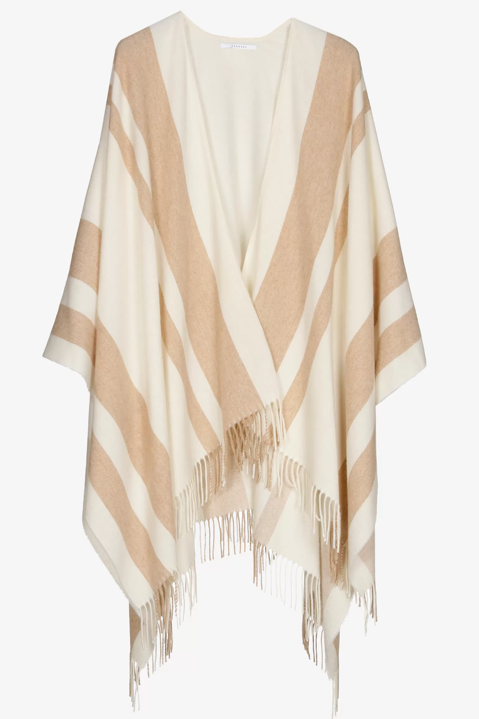 Gestreepte poncho-Xandres Sale
