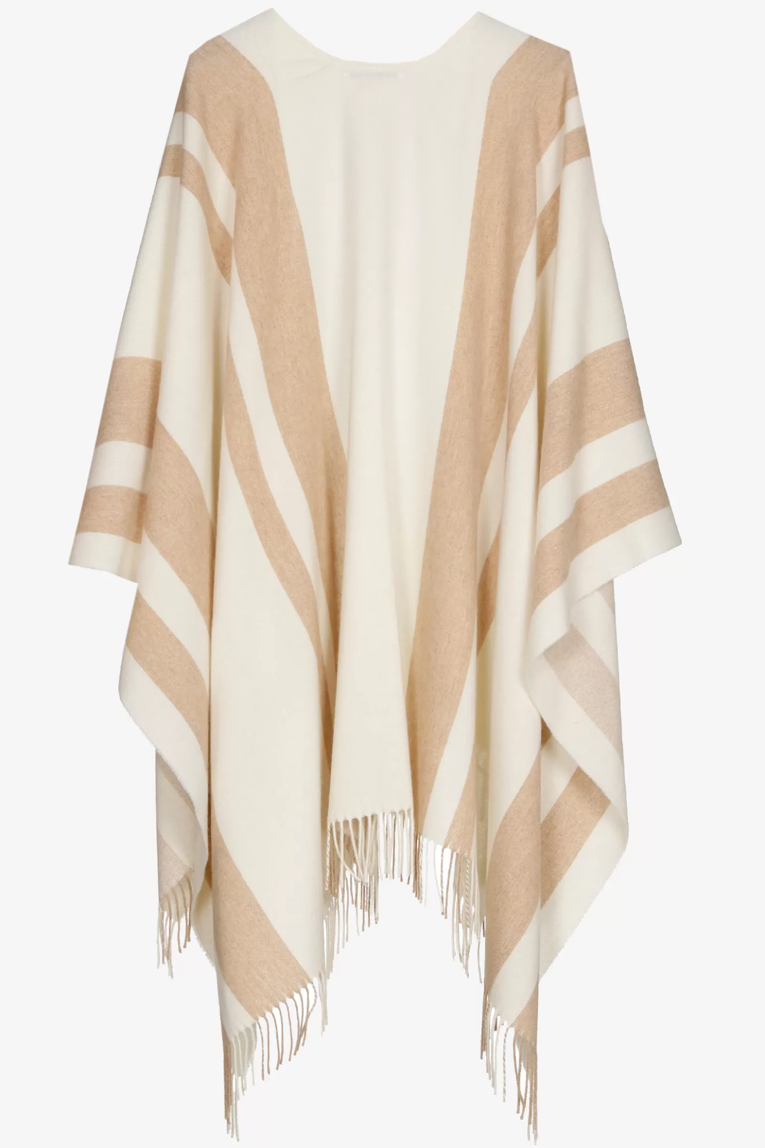 Gestreepte poncho-Xandres Sale