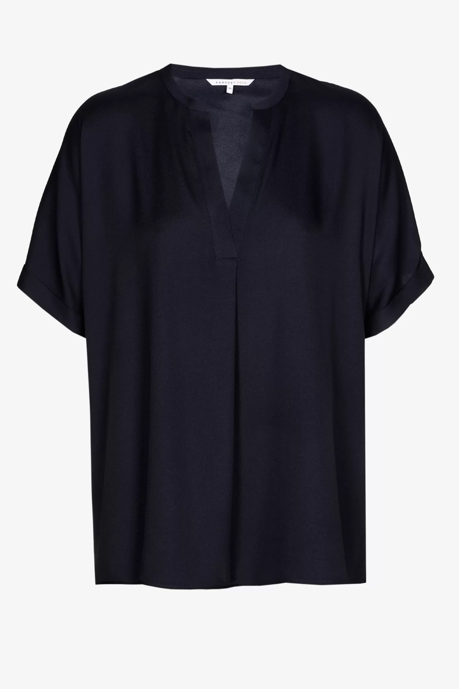 Glanzende blouse-Xandres Clearance