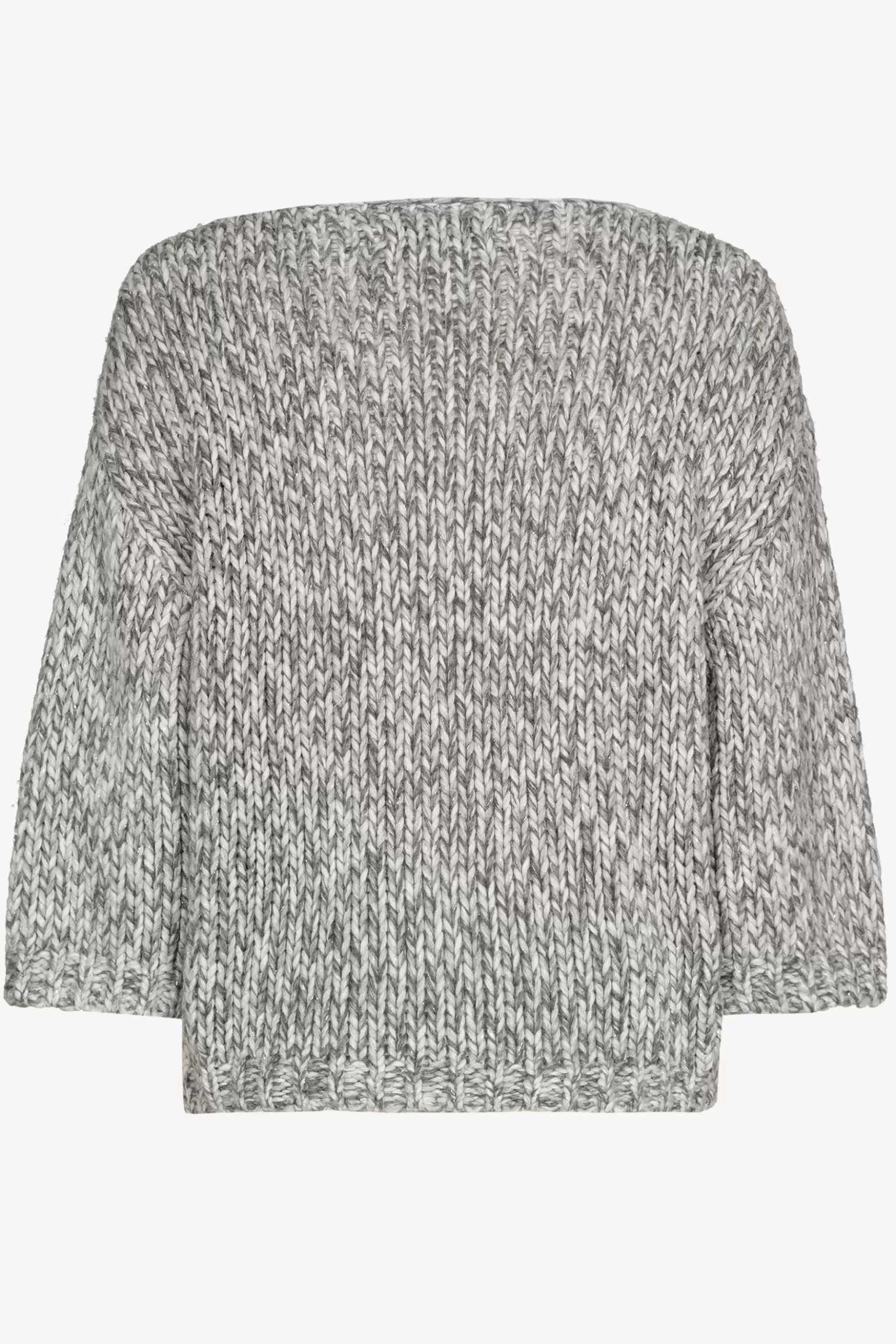 Grofgebreide pull met gouddraad-Xandres Shop