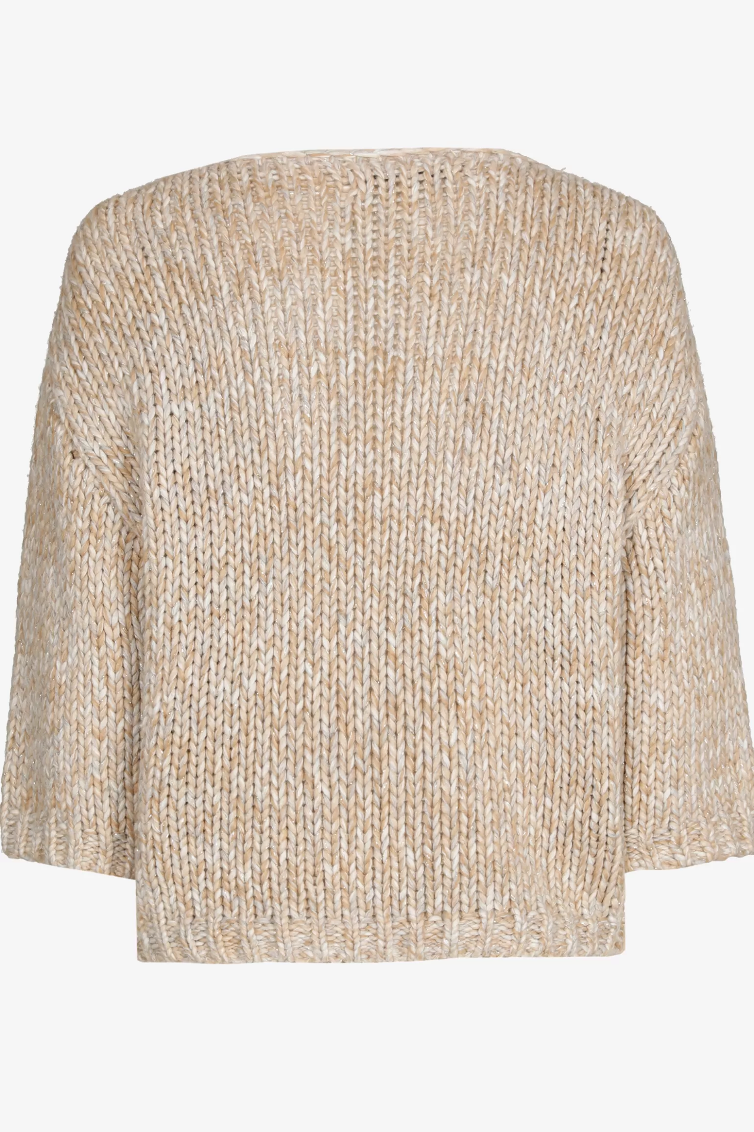 Grofgebreide pull met gouddraad-Xandres Best
