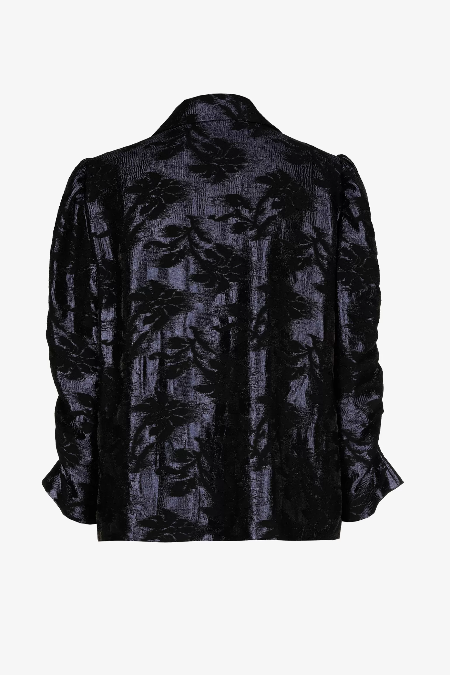 Jacquard blouse met bloemenprint-Xandres Shop