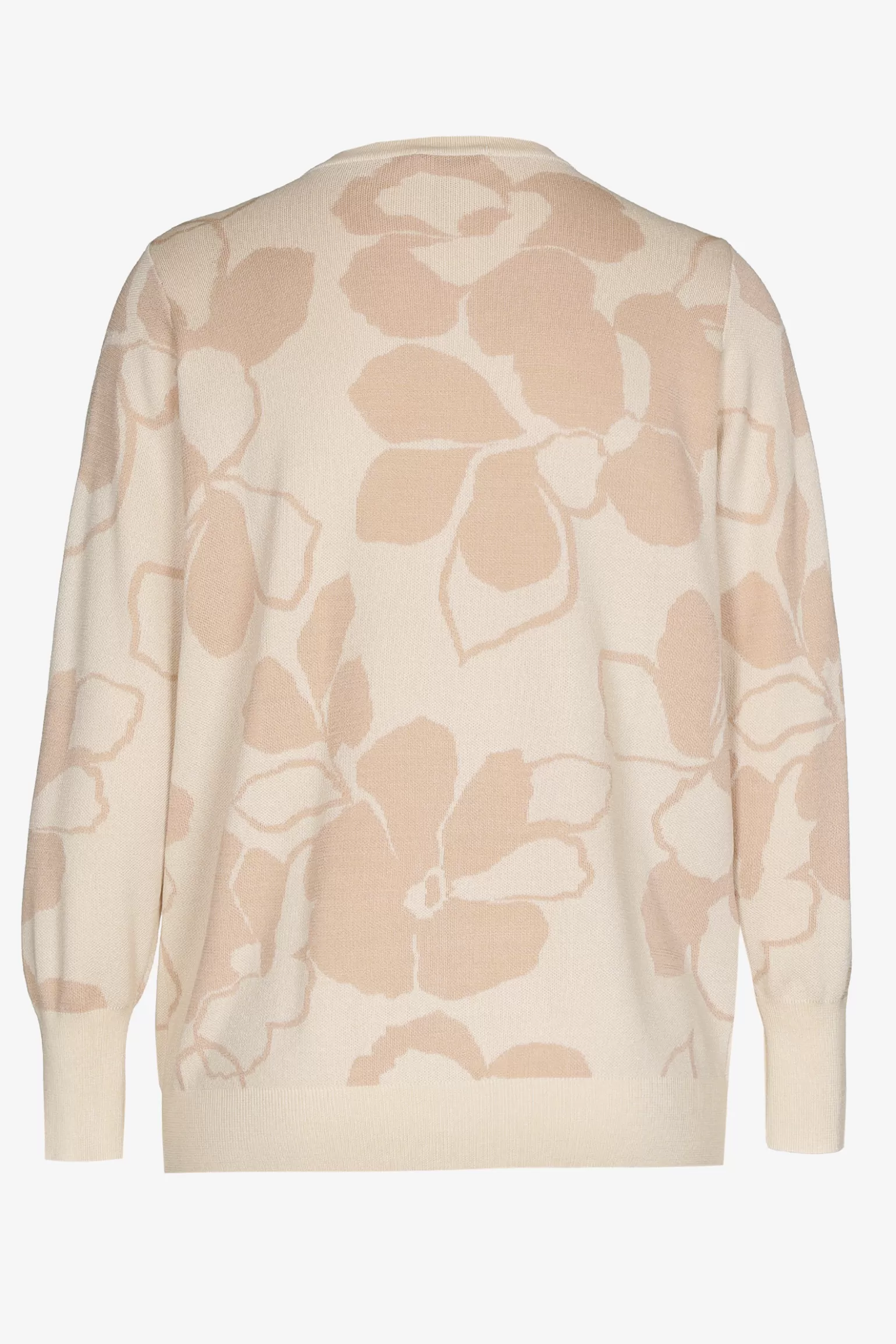 Jacquard gilet met bloemenprint-Xandres Best