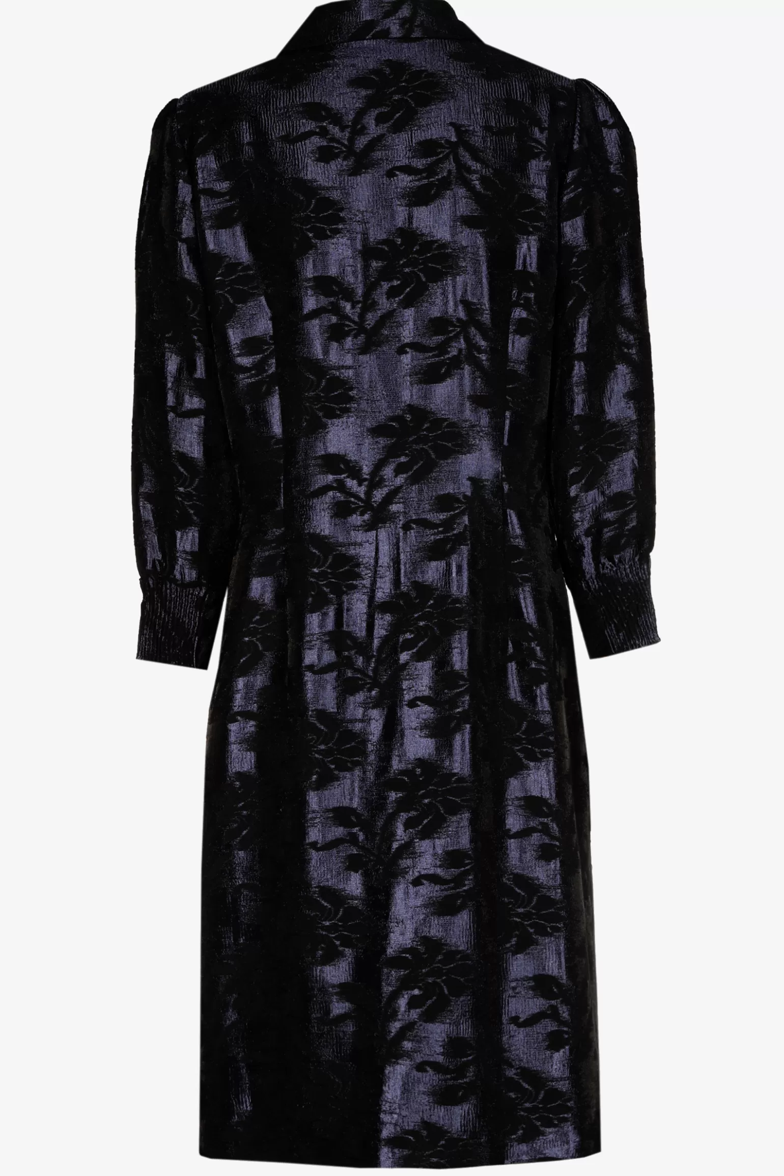 Jacquard jurk met bloemenprint-Xandres Discount