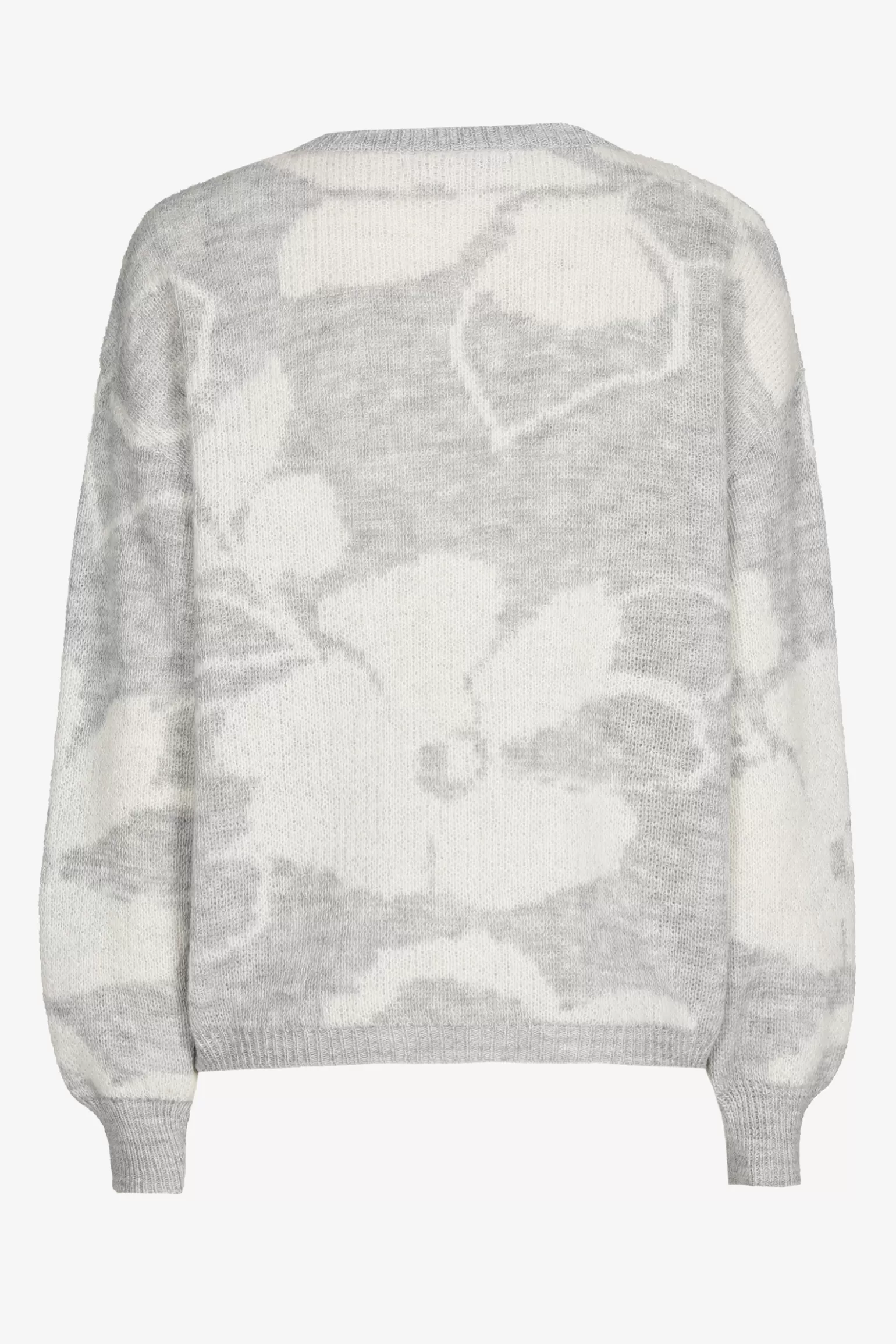 Jacquard knit met bloemenprint-Xandres New