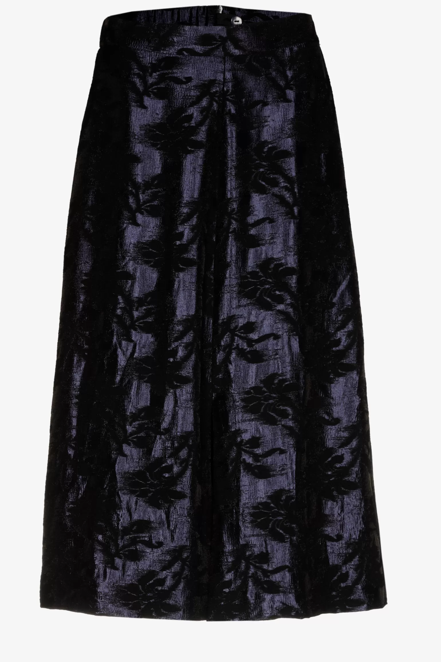 Jacquard rok met bloemenprint-Xandres Shop