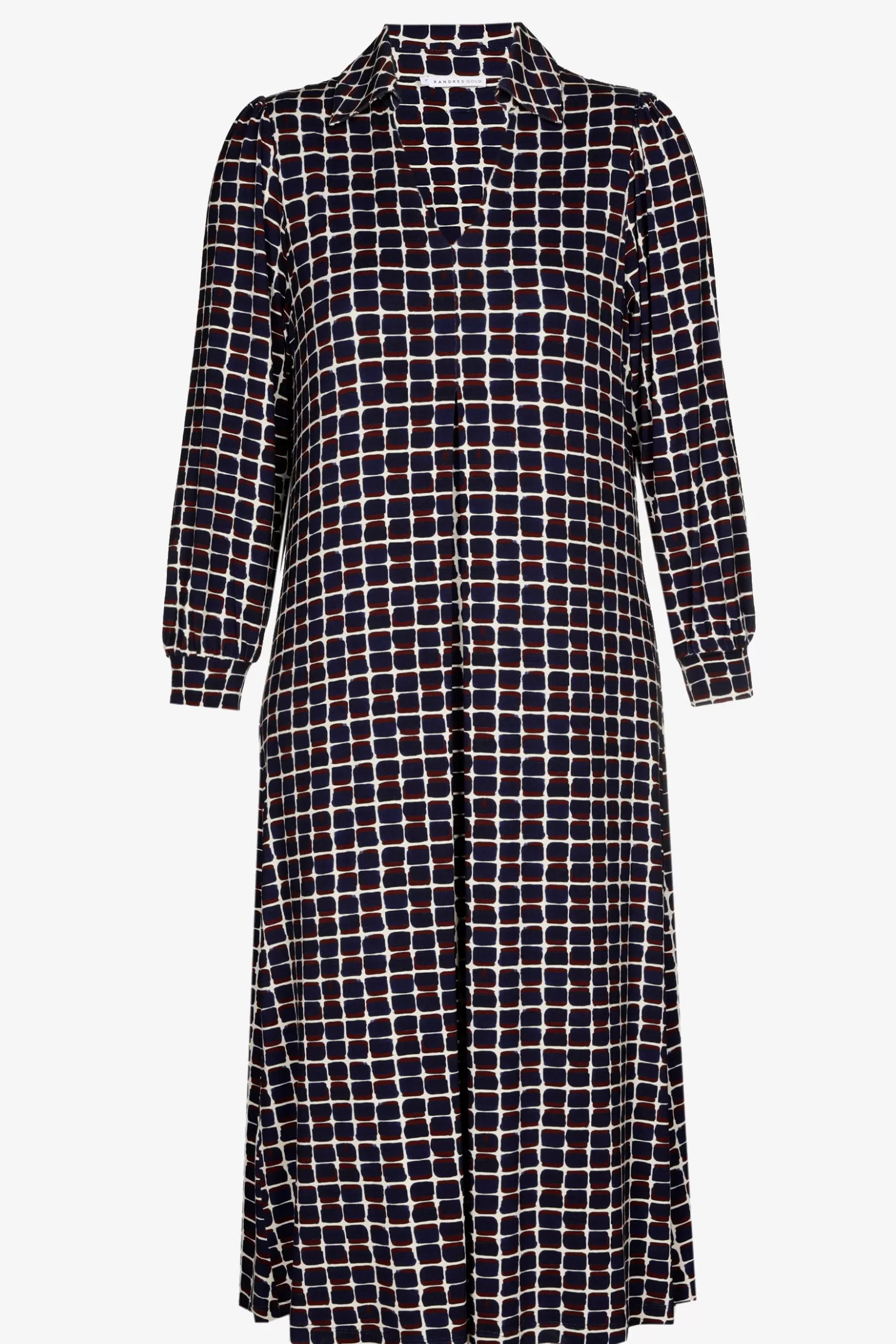 Jersey jurk met print-Xandres Online